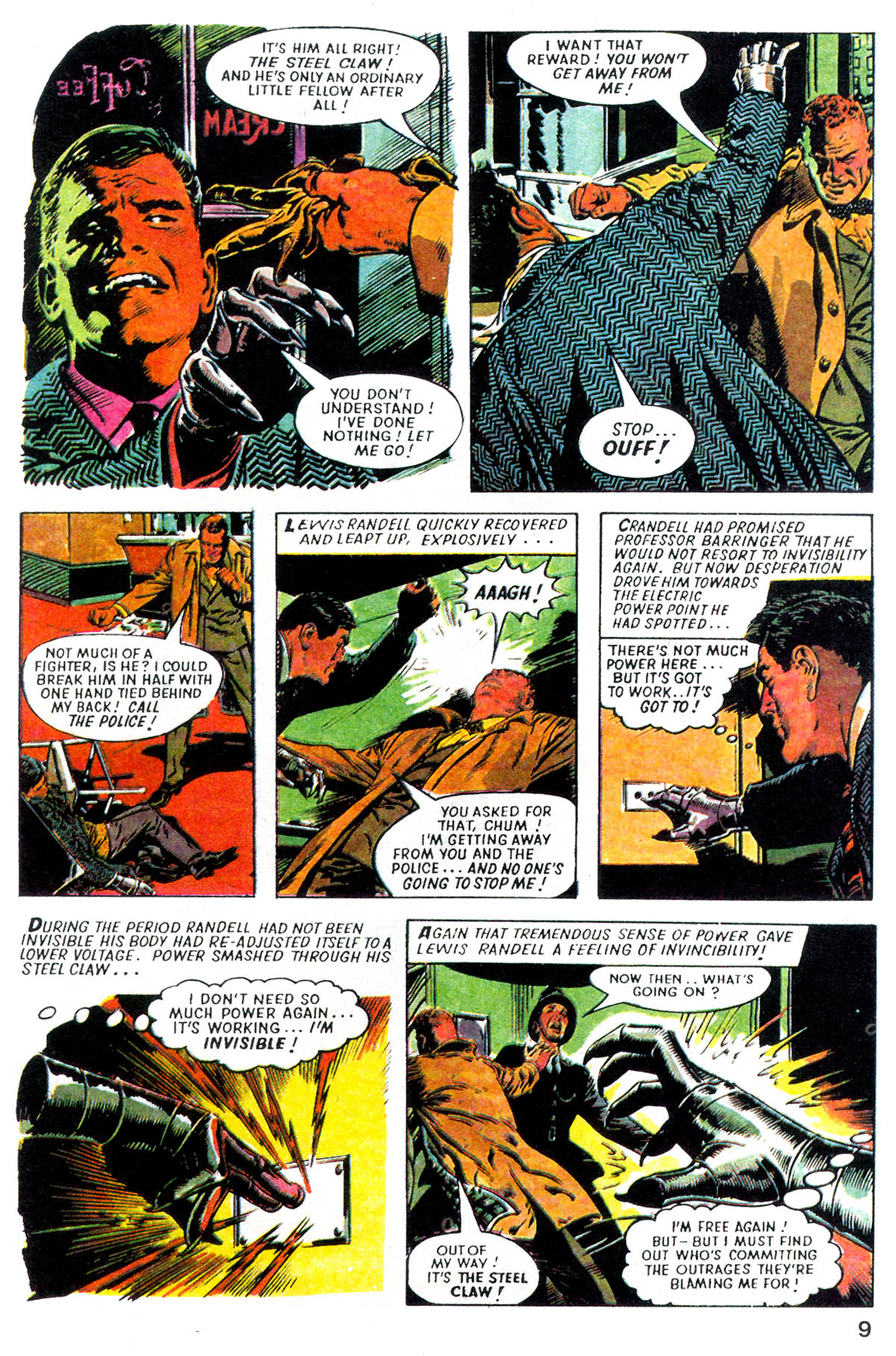 Read online The Steel Claw comic -  Issue #3 - 9