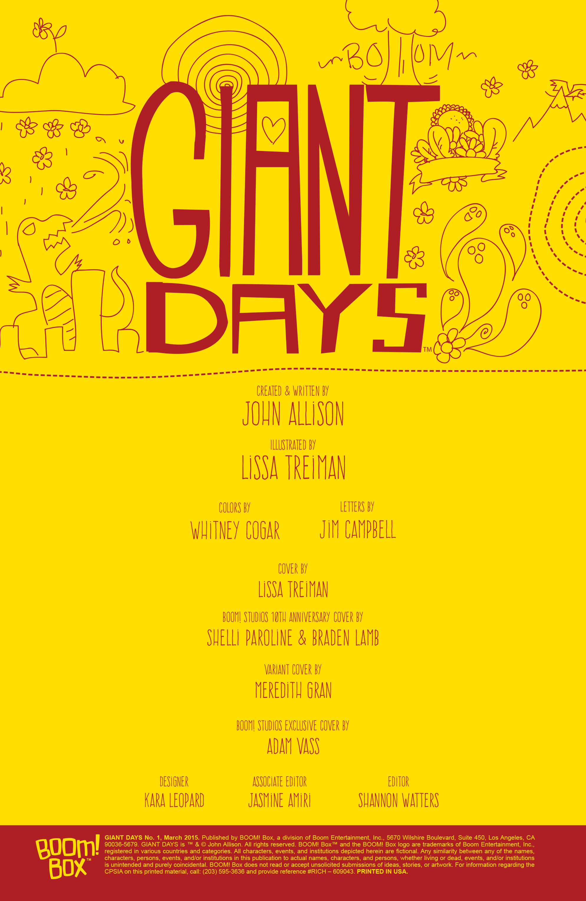 Read online Giant Days (2015) comic -  Issue #1 - 2