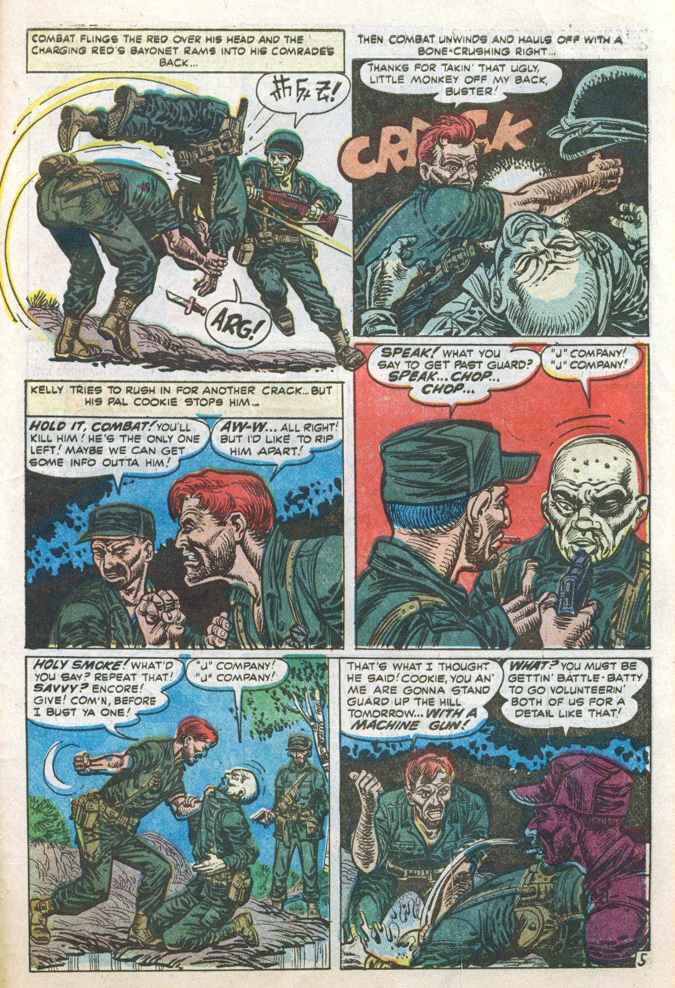 Read online Combat Kelly (1951) comic -  Issue #6 - 31