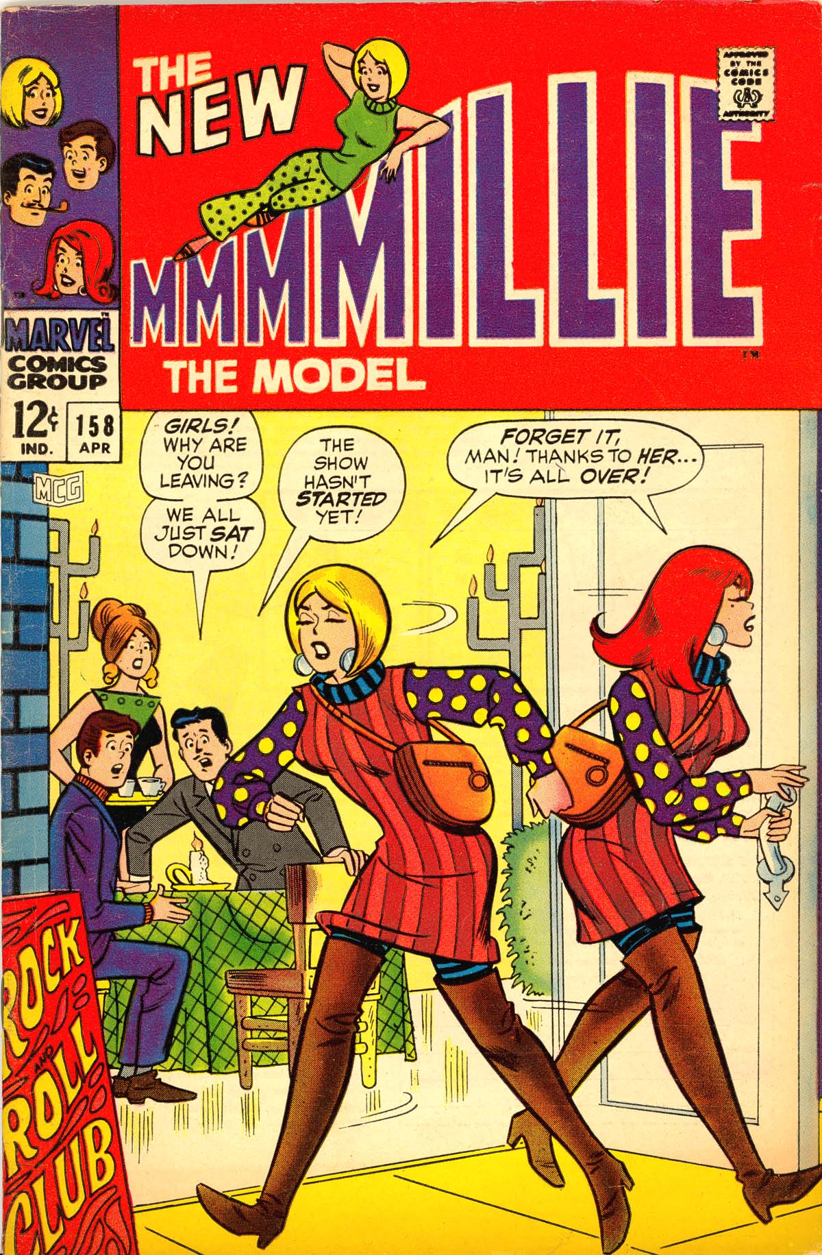 Read online Millie the Model comic -  Issue #158 - 1