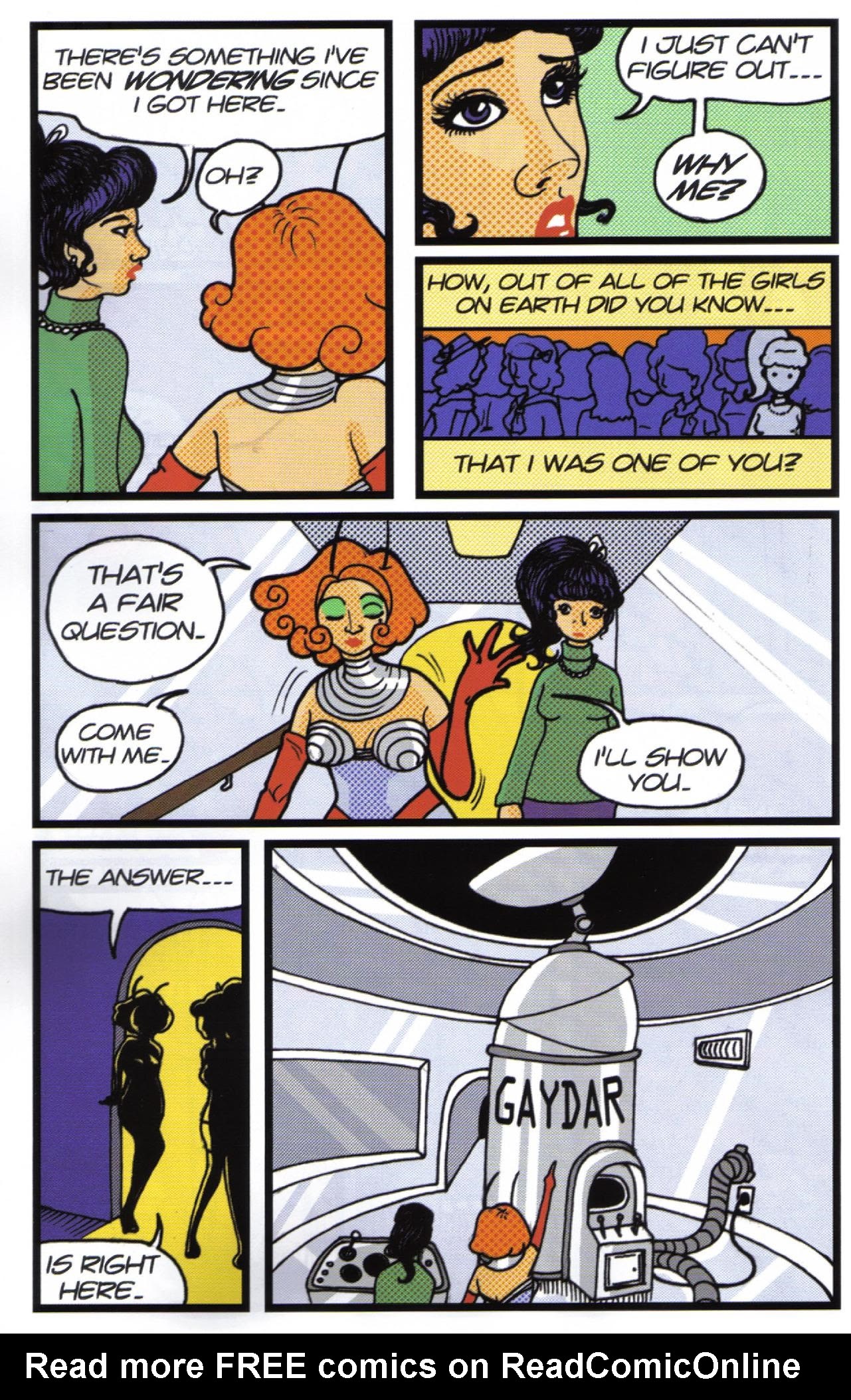 Read online I Was Kidnapped By Lesbian Pirates From Outer Space comic -  Issue #3 - 8