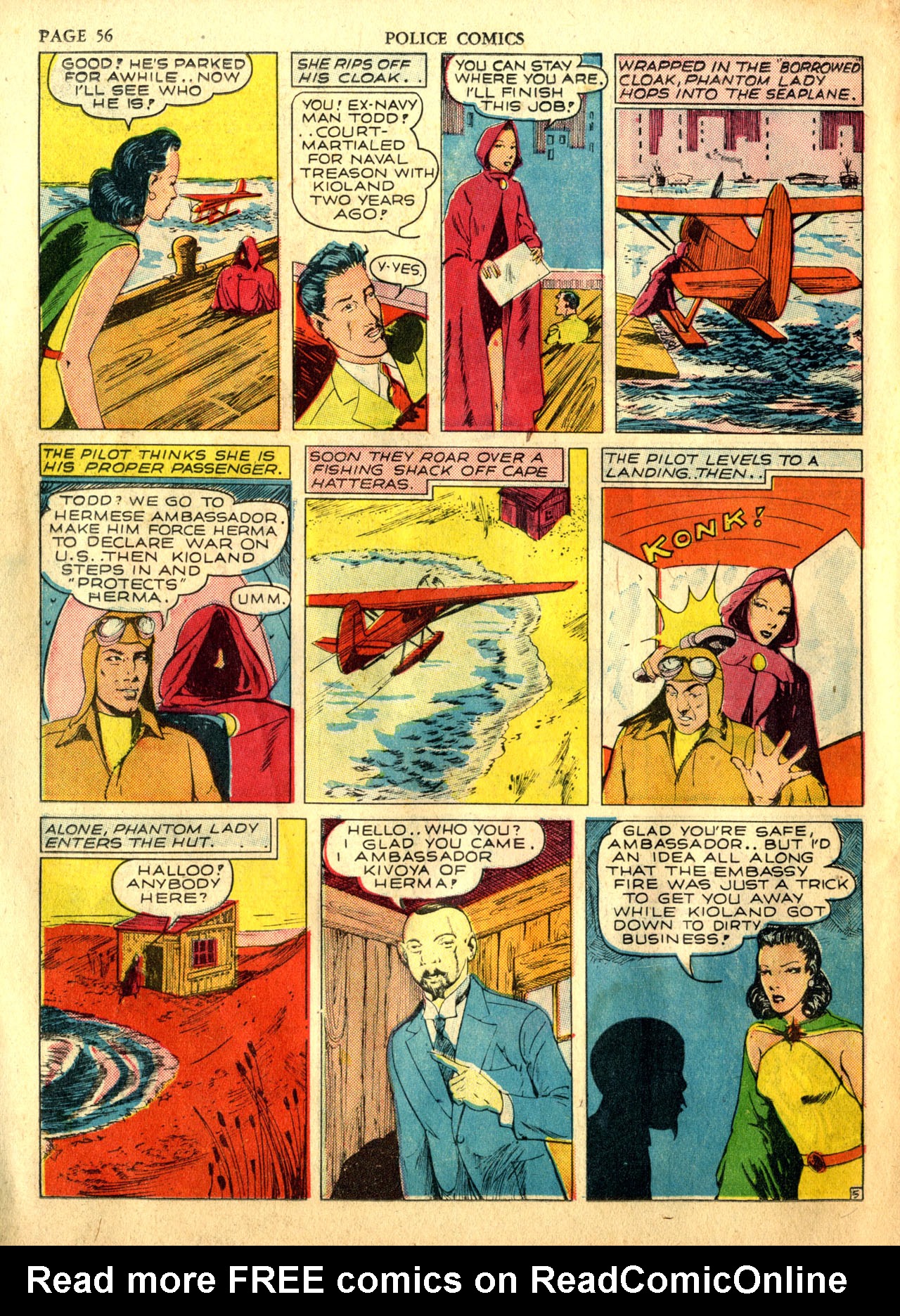 Read online Police Comics comic -  Issue #2 - 59