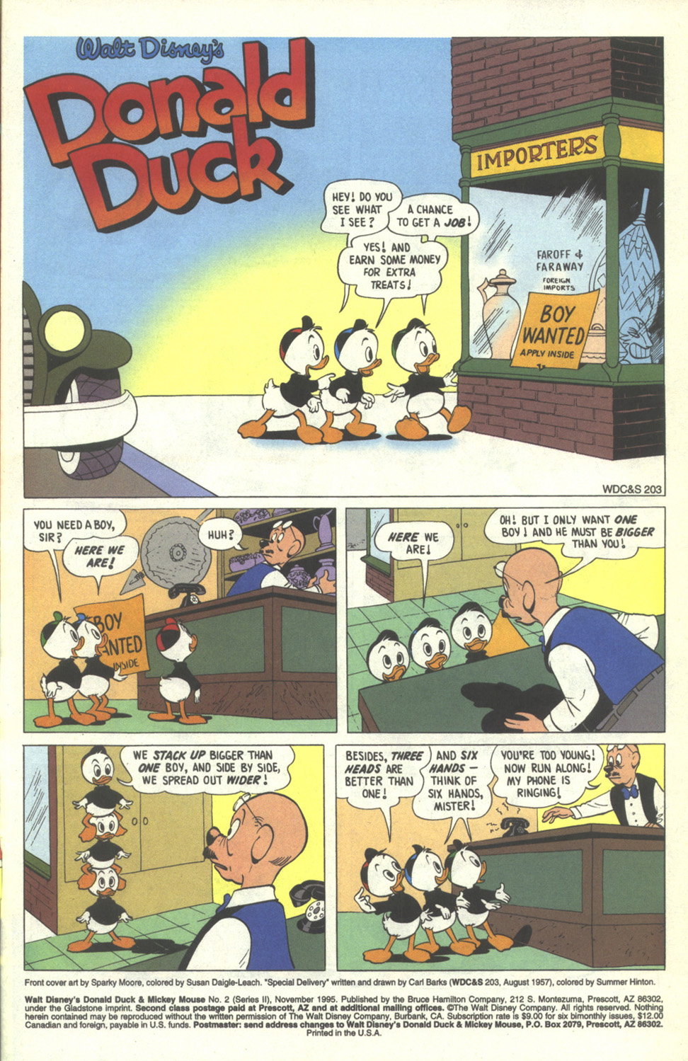 Read online Walt Disney's Donald Duck and Mickey Mouse comic -  Issue #2 - 3
