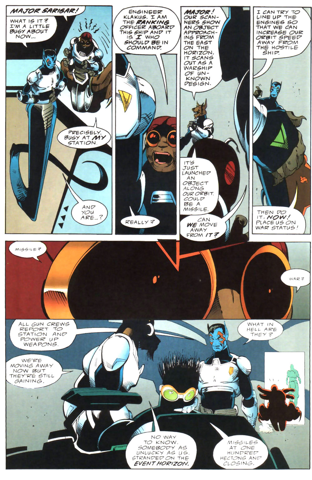 Read online Alien Legion: On the Edge comic -  Issue #1 - 35