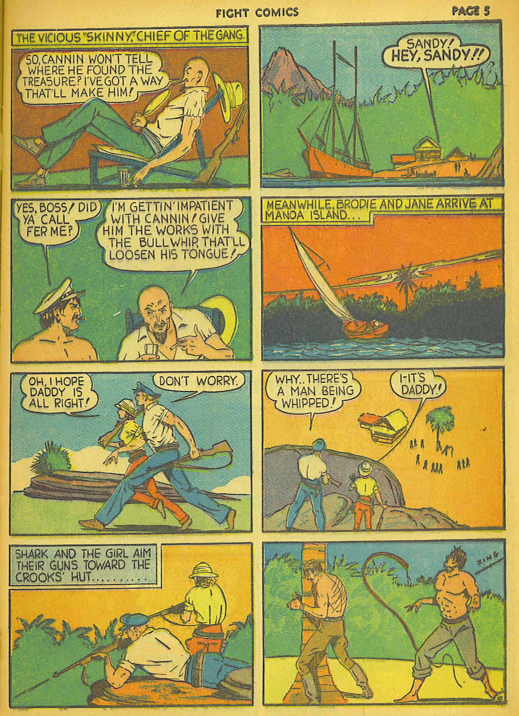 Read online Fight Comics comic -  Issue #2 - 7