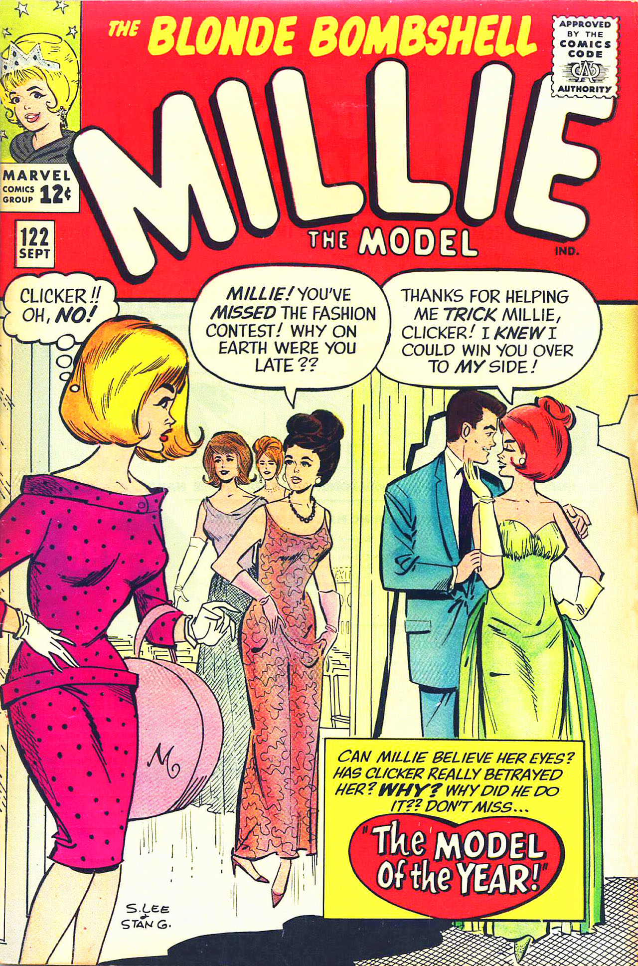 Read online Millie the Model comic -  Issue #122 - 1