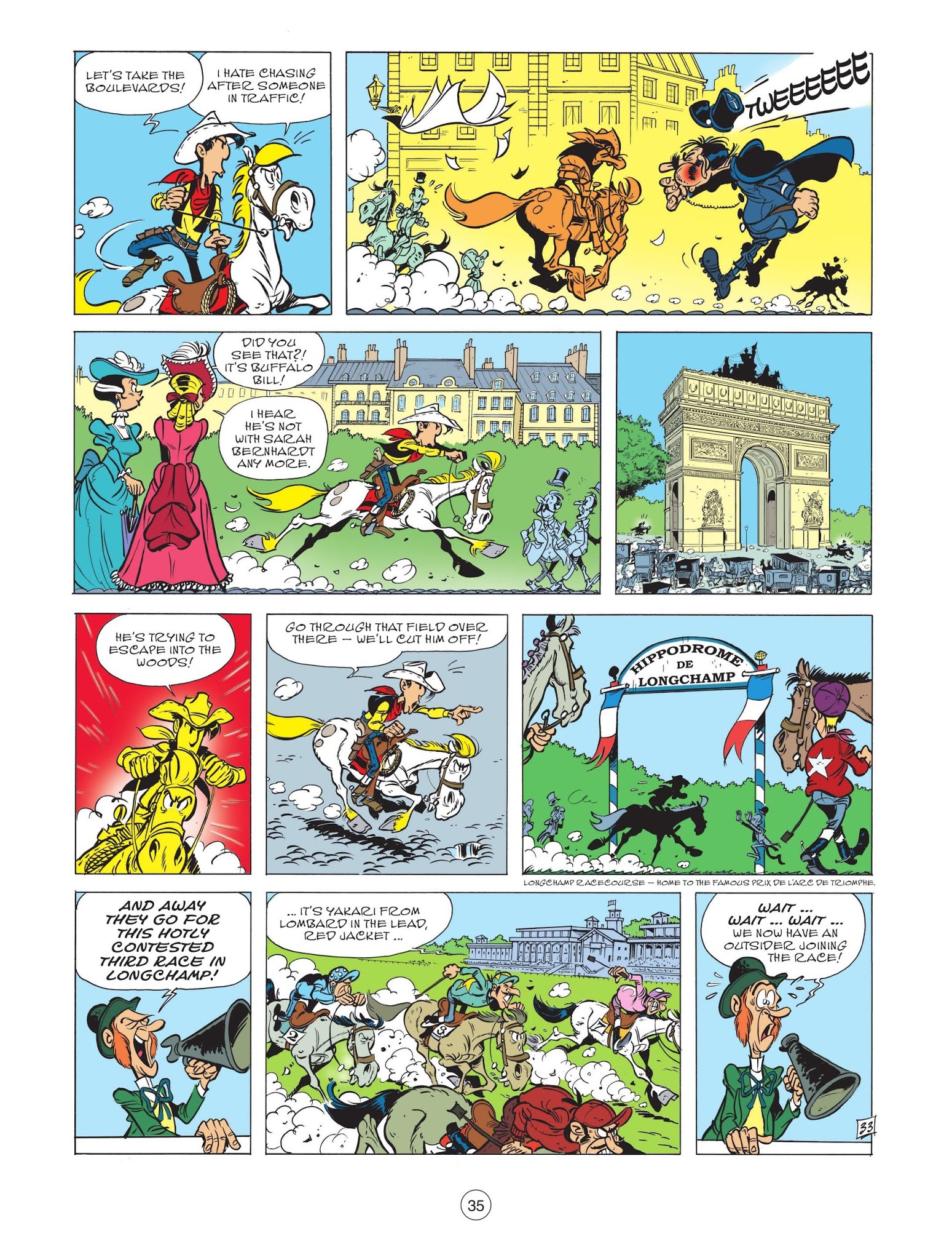 Read online A Lucky Luke Adventure comic -  Issue #71 - 37