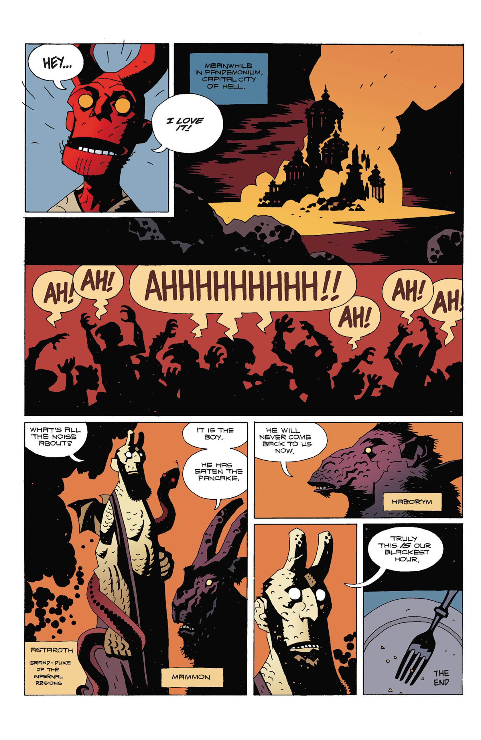Read online Hellboy: The Right Hand of Doom comic -  Issue # TPB - 8