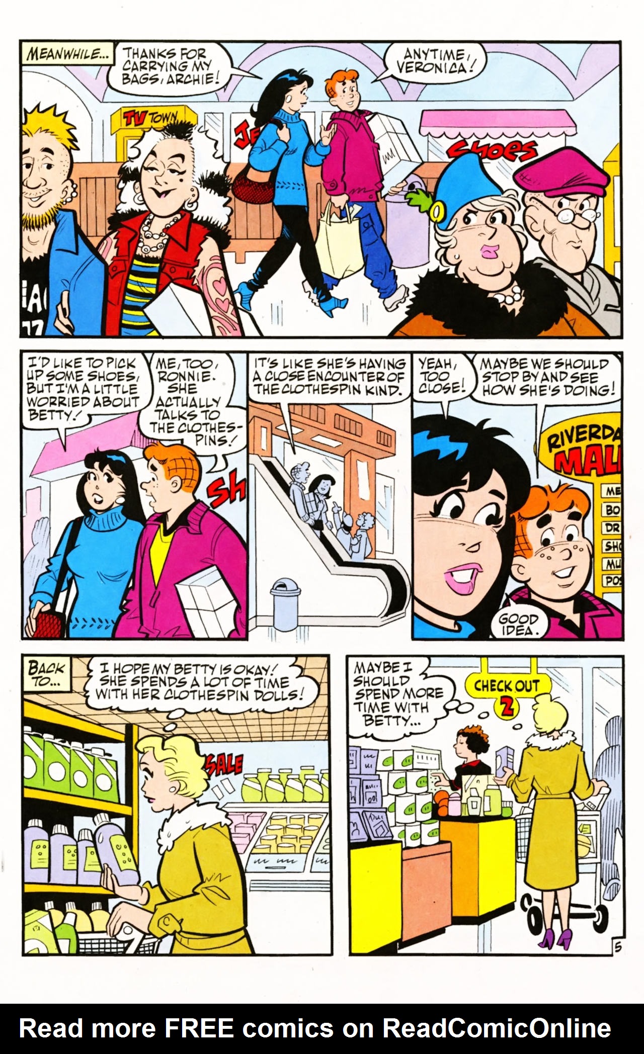 Read online Betty comic -  Issue #183 - 8