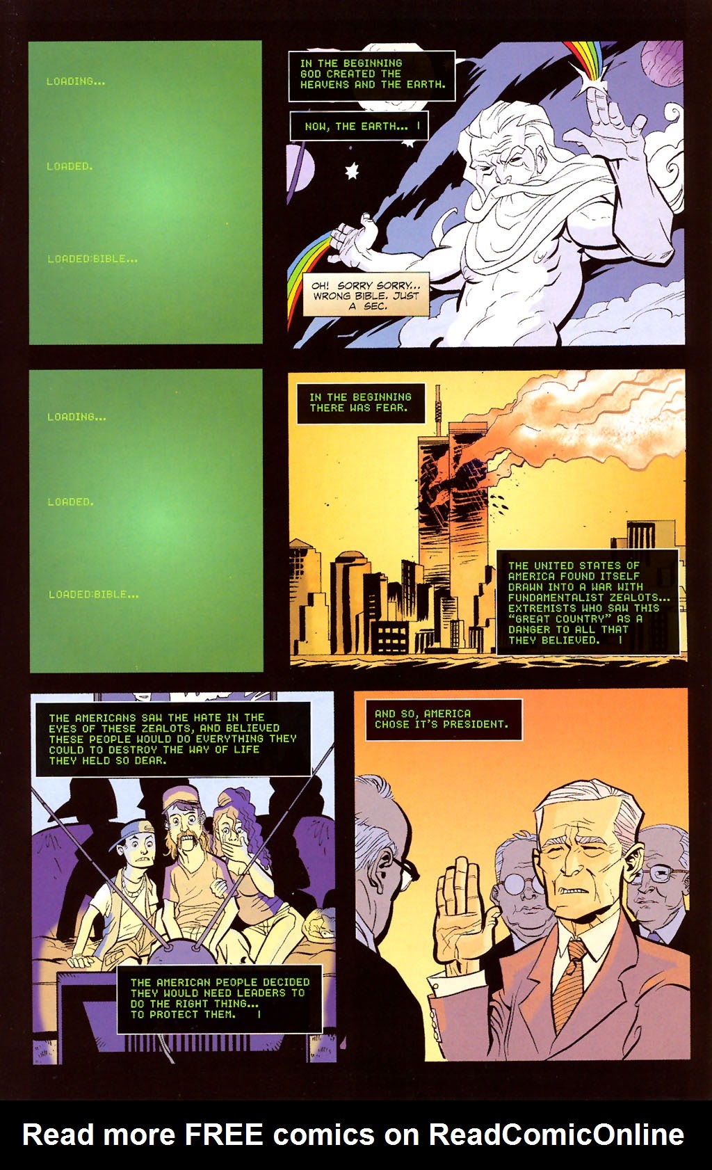 Read online Loaded Bible comic -  Issue #1 - 3