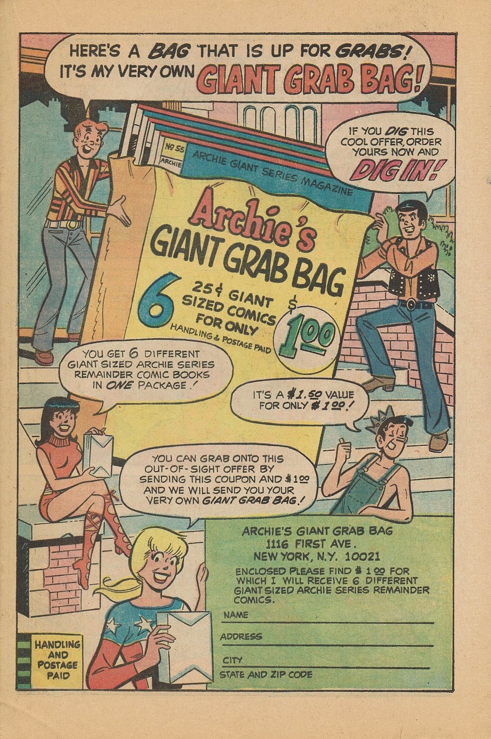 Read online Archie's Joke Book Magazine comic -  Issue #165 - 21