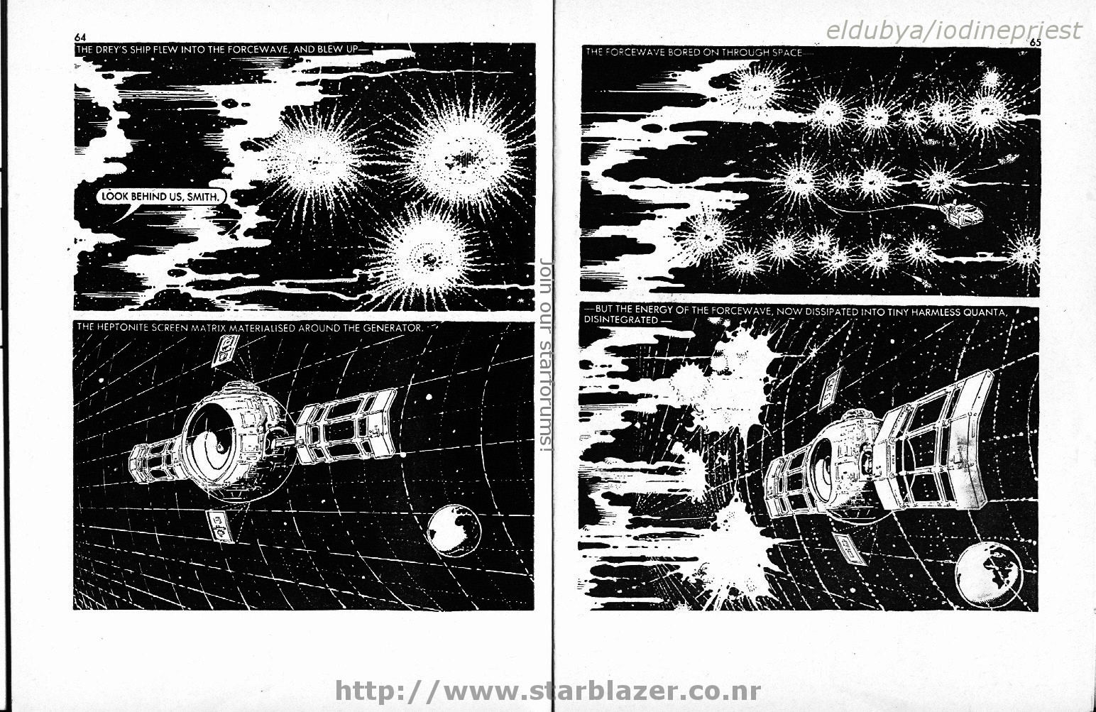 Read online Starblazer comic -  Issue #107 - 34