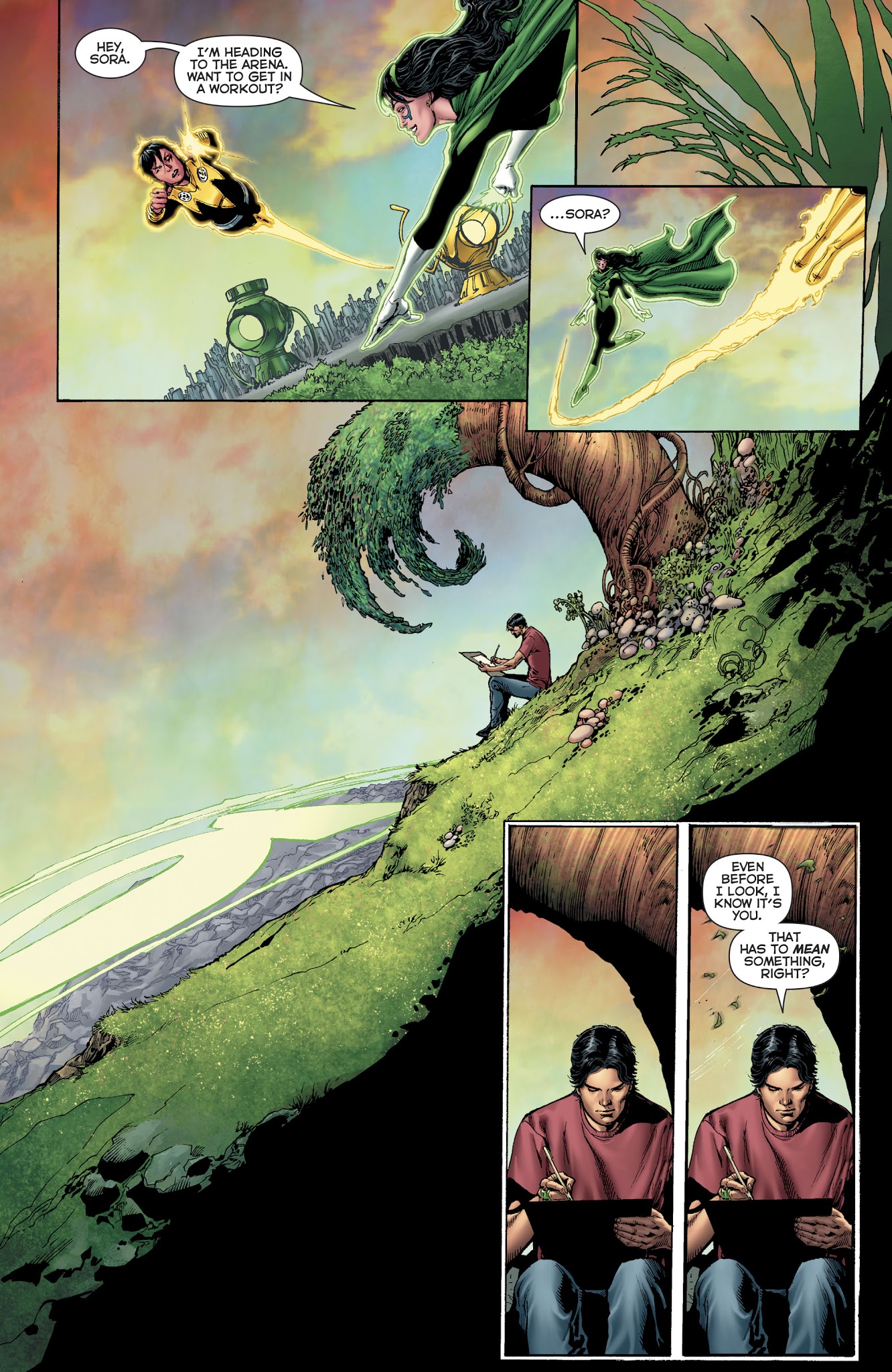 Read online Hal Jordan And The Green Lantern Corps comic -  Issue #24 - 11
