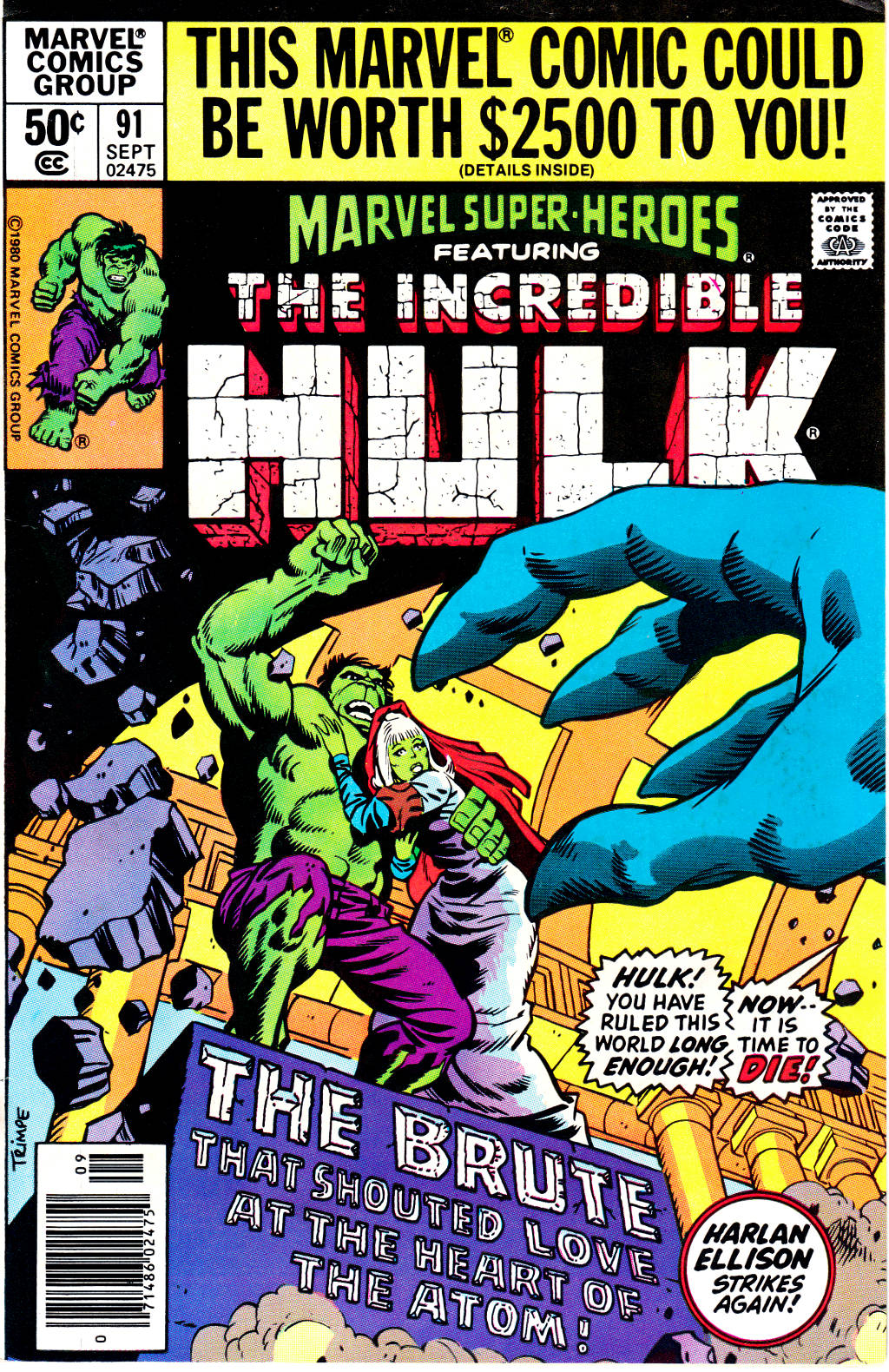 Read online Marvel Super-Heroes comic -  Issue #91 - 1