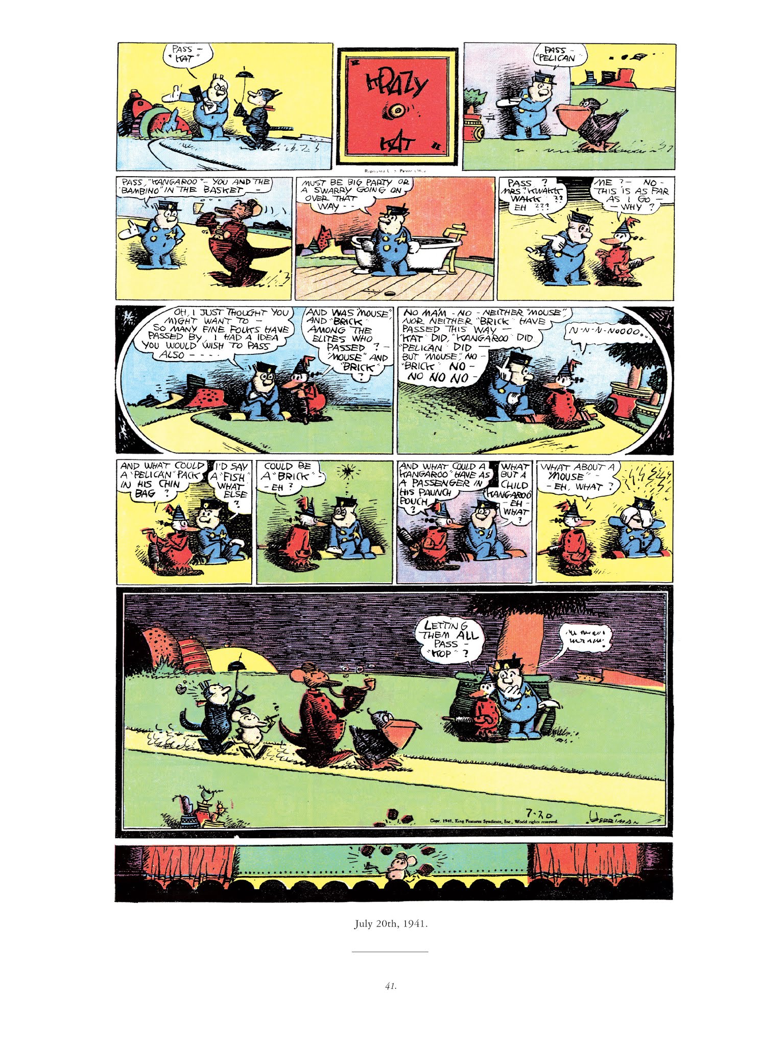 Read online Krazy & Ignatz comic -  Issue # TPB 12 - 40