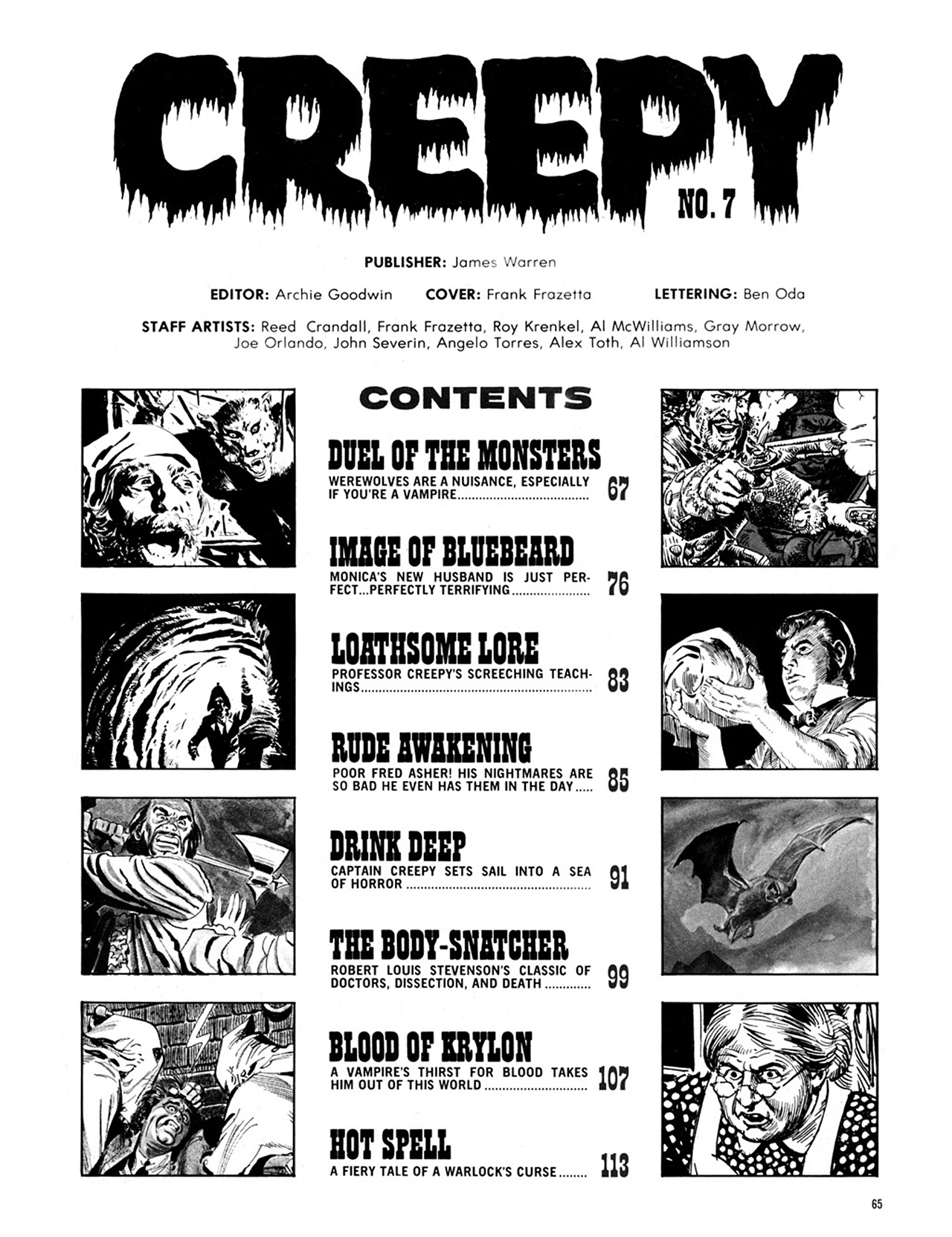 Read online Creepy Archives comic -  Issue # TPB 2 (Part 1) - 66
