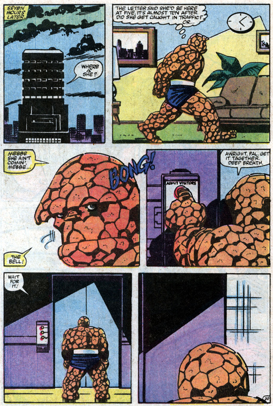 Read online The Thing comic -  Issue #2 - 21