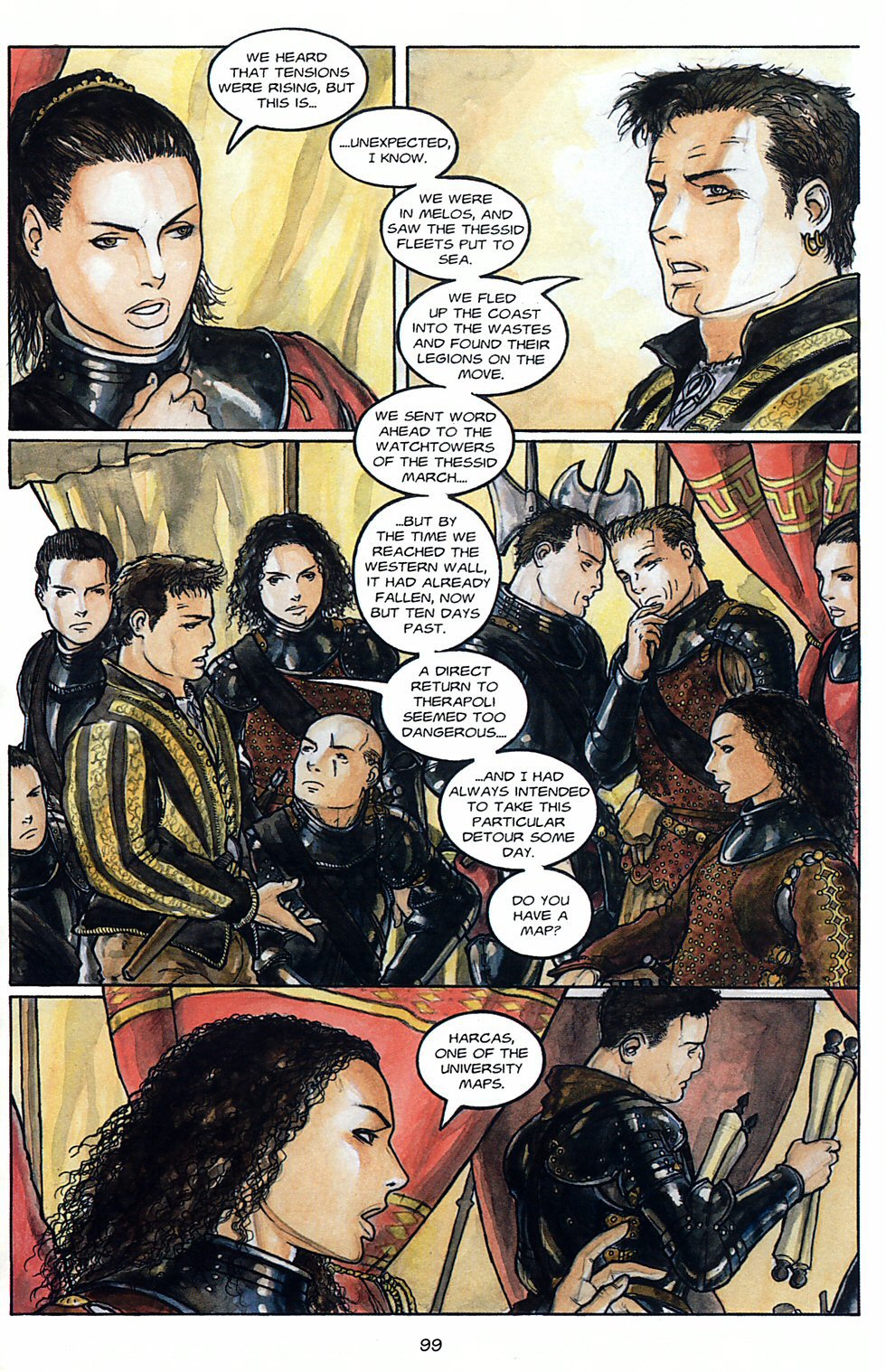 Read online Artesia comic -  Issue #4 - 7