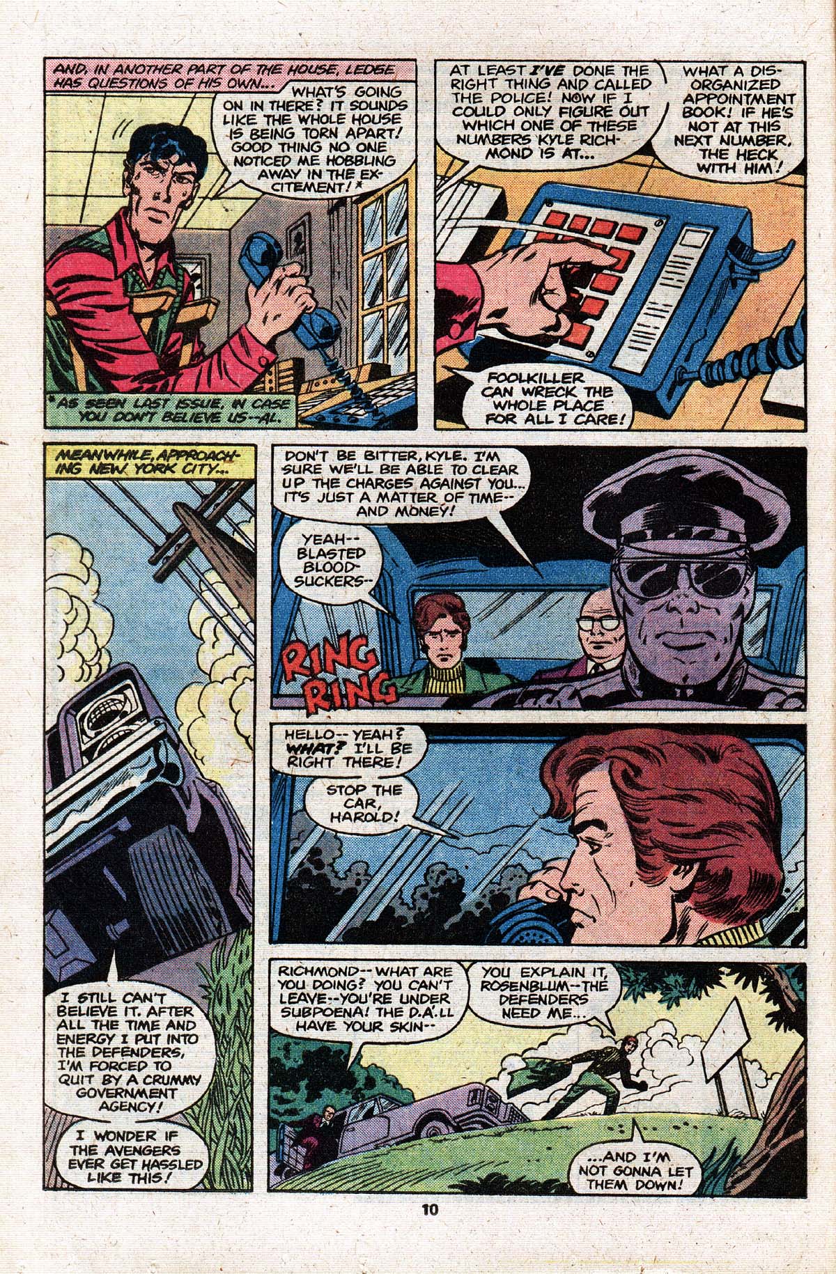 Read online The Defenders (1972) comic -  Issue #75 - 7