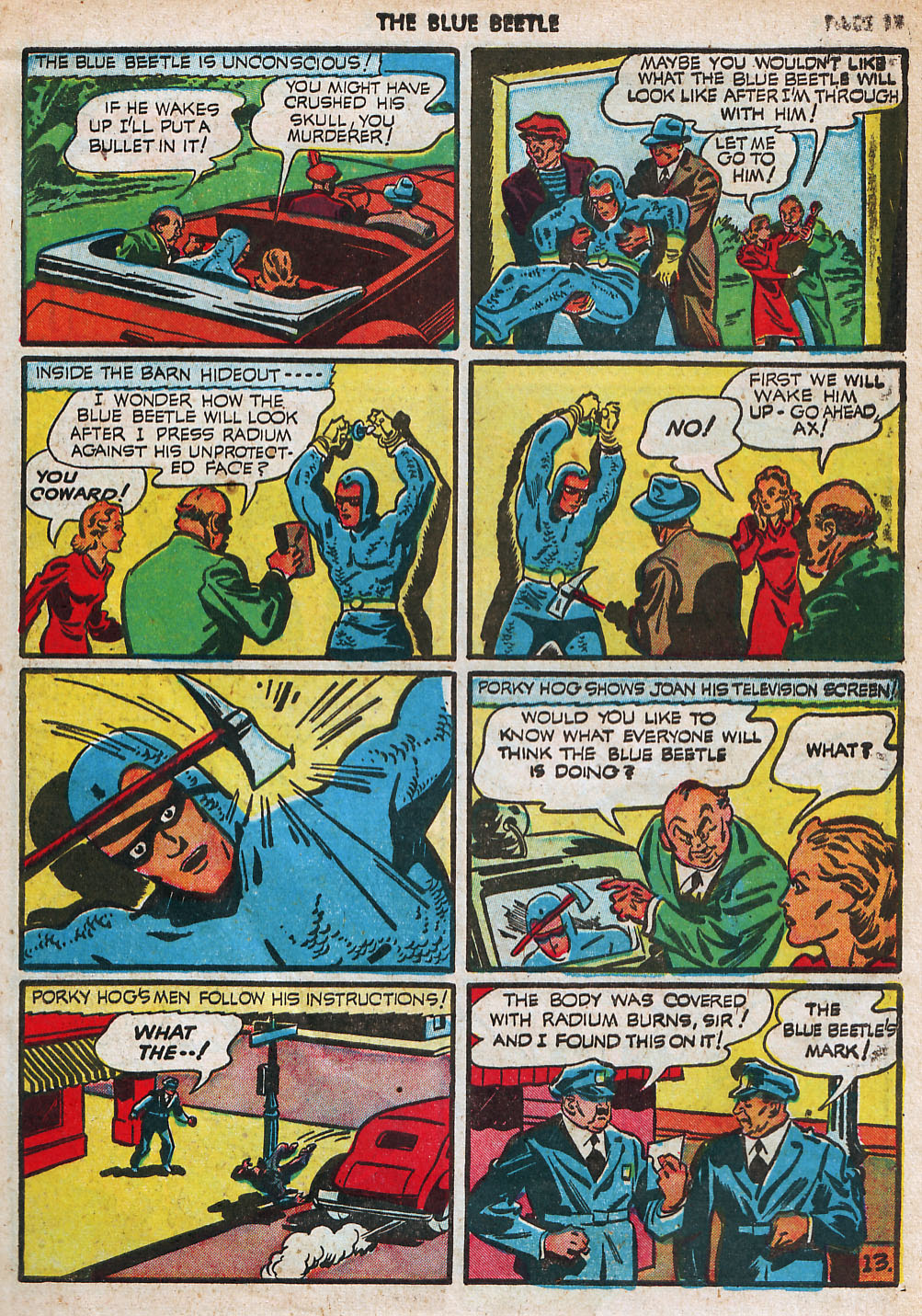 Read online The Blue Beetle comic -  Issue #8 - 15