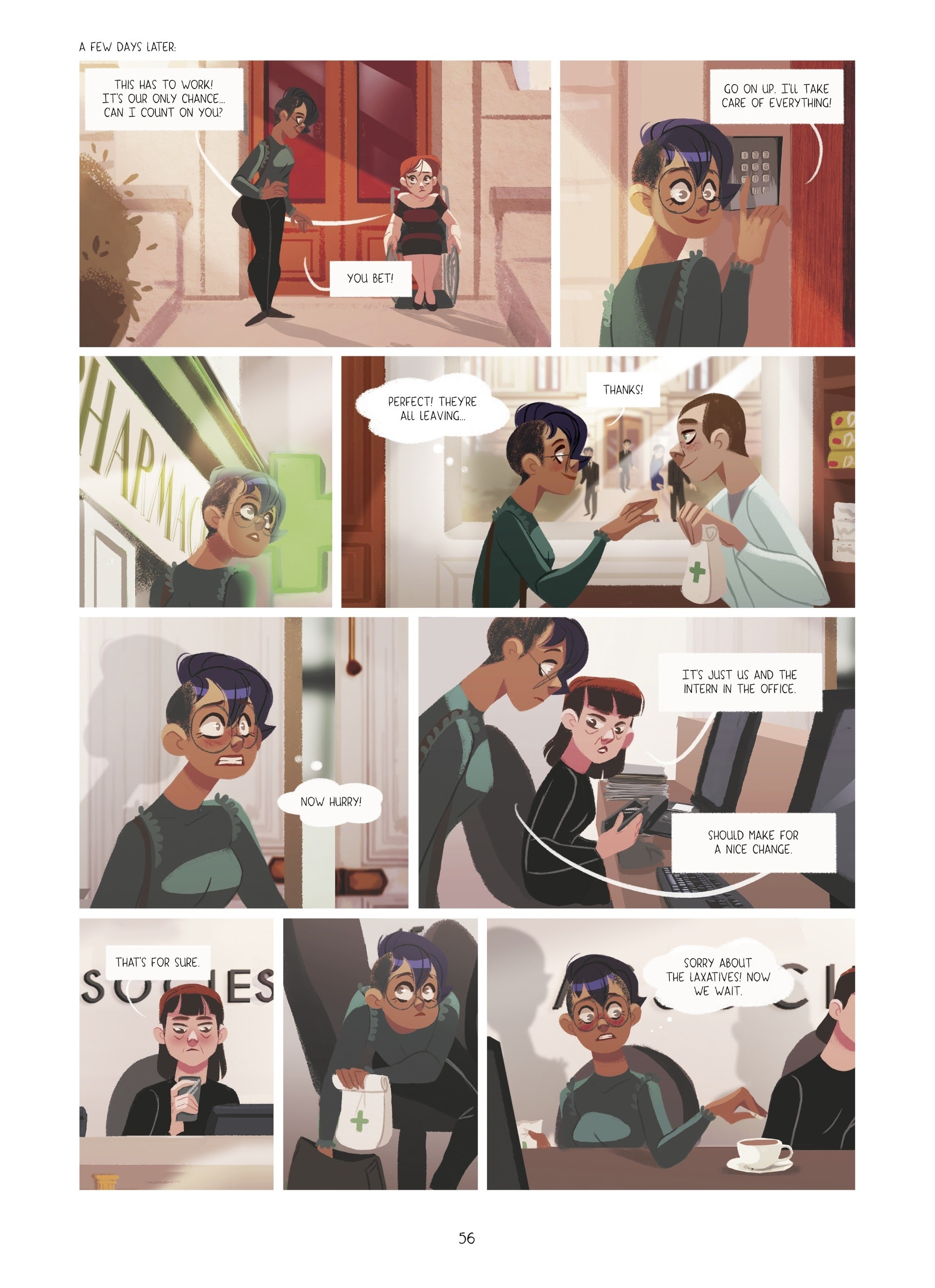 Read online Through Lya's Eyes comic -  Issue #1 - 56