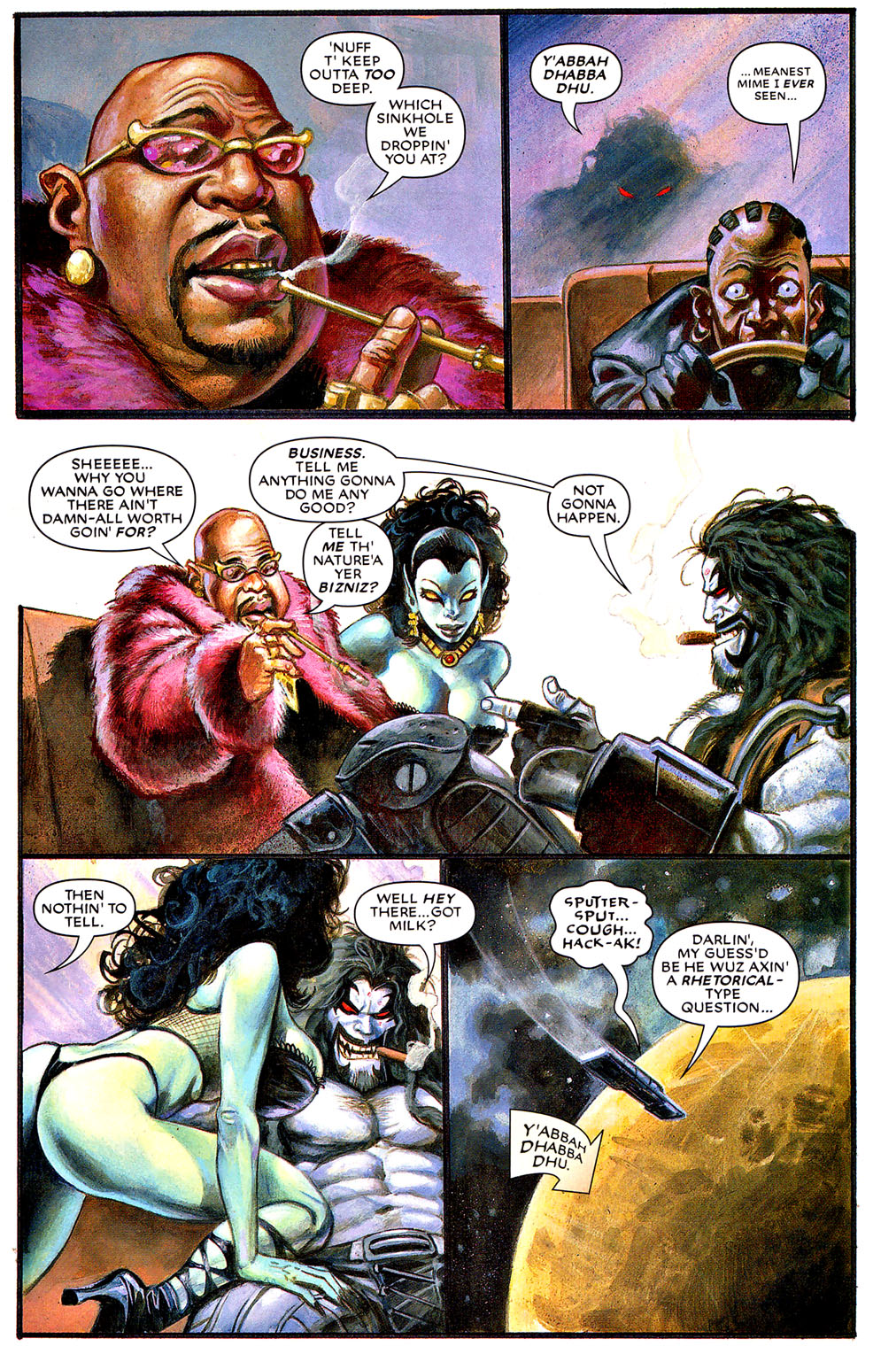 Read online Lobo: Unbound comic -  Issue #2 - 10