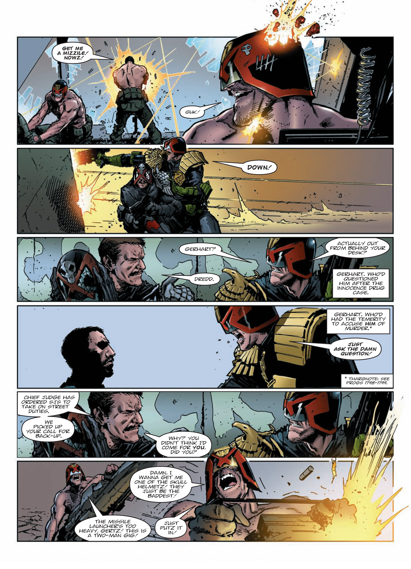 Read online Judge Dredd: Day of Chaos: Fallout comic -  Issue # TPB (Part 2) - 62