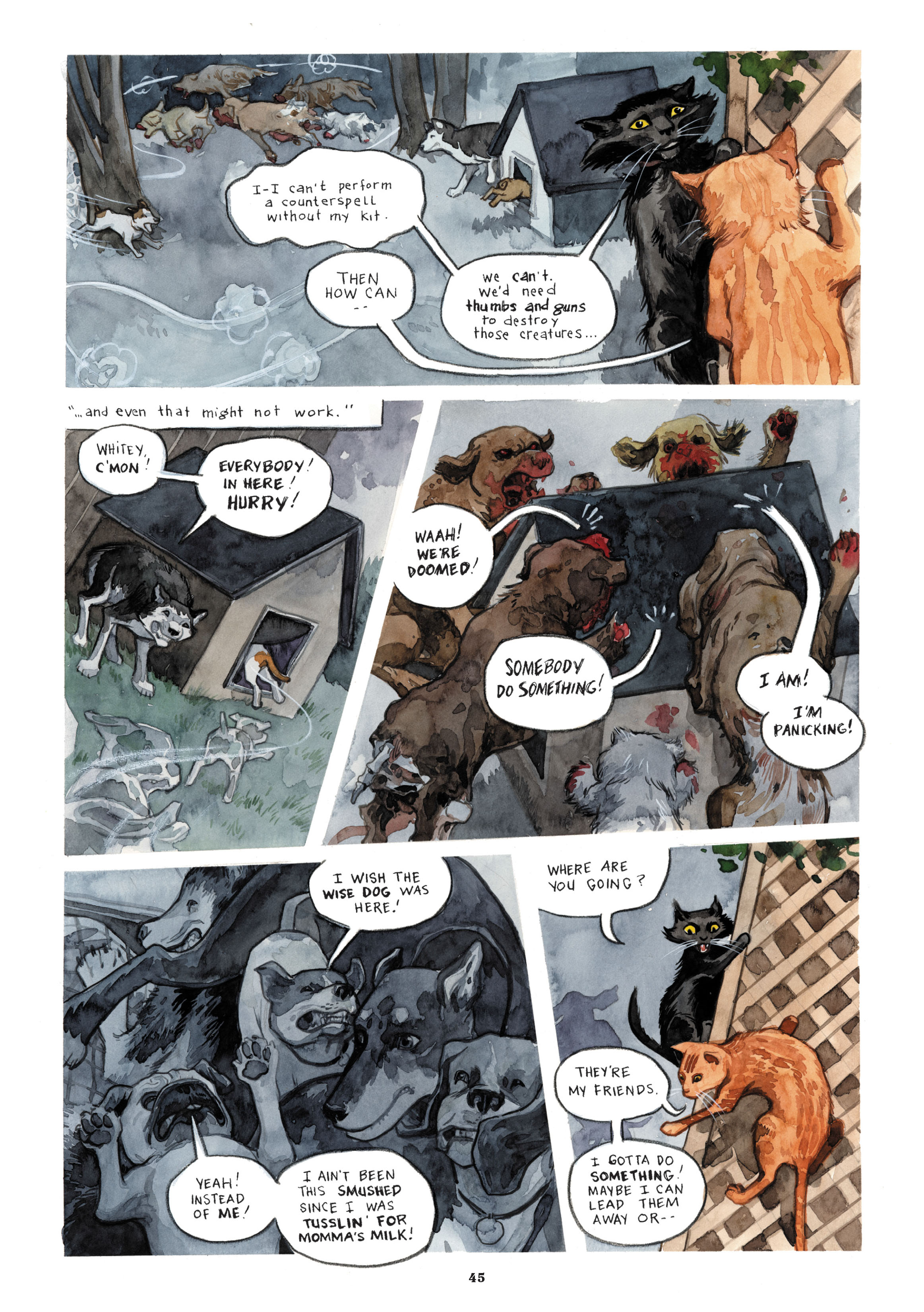 Read online Beasts of Burden: Animal Rites comic -  Issue # TPB - 43