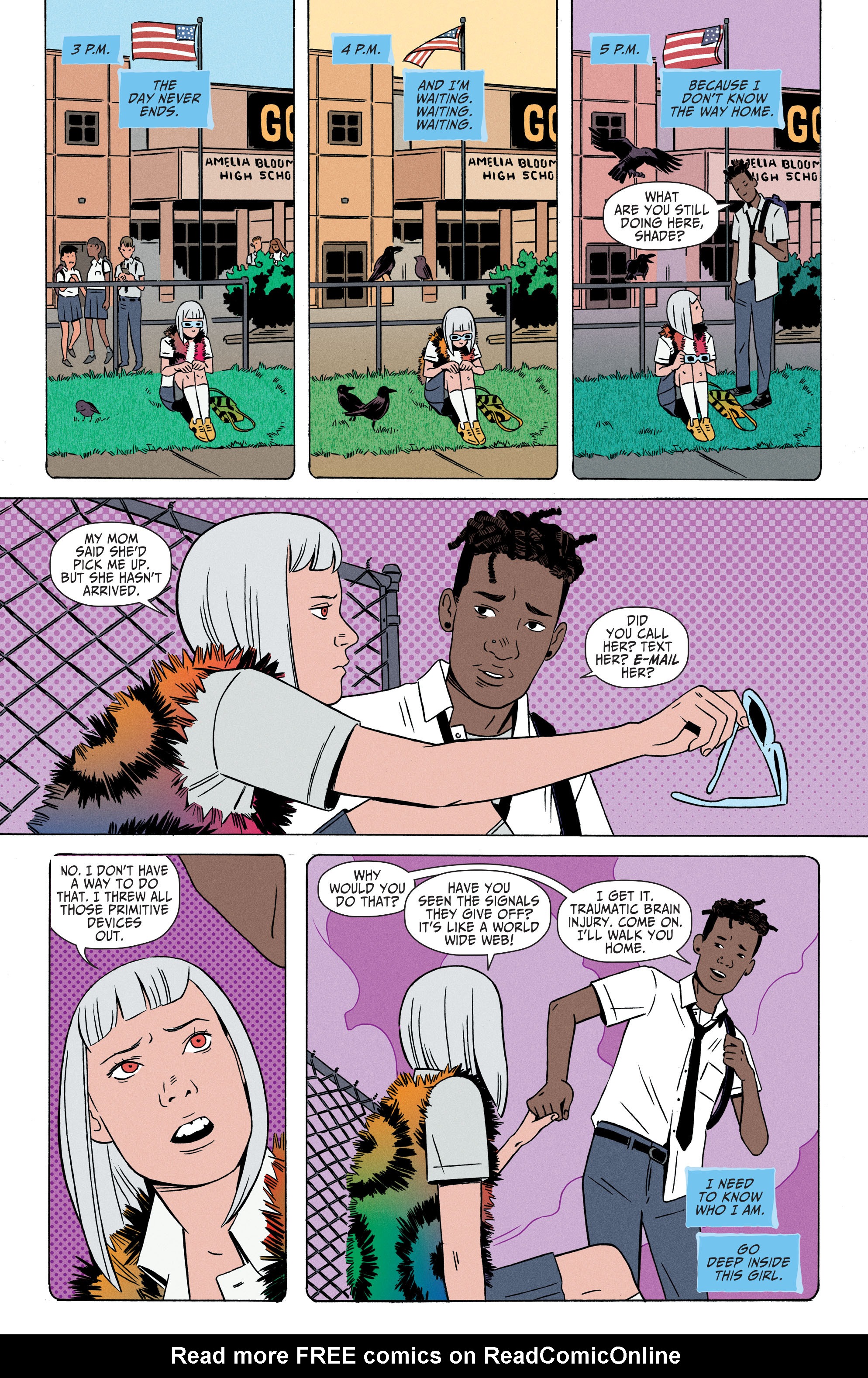 Read online Shade, the Changing Girl comic -  Issue #2 - 24