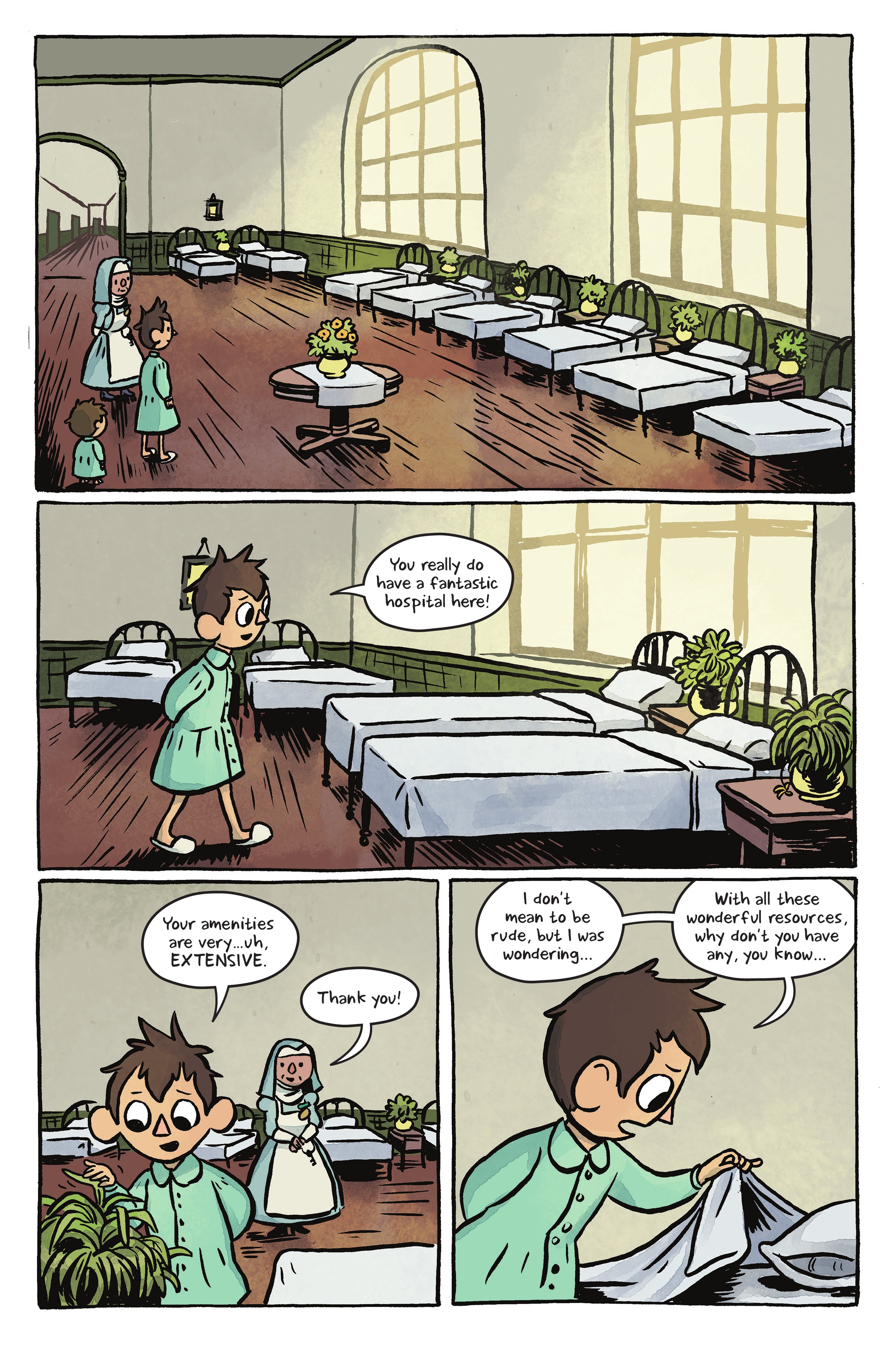 Read online Over the Garden Wall: Benevolent Sisters of Charity comic -  Issue # TPB - 53