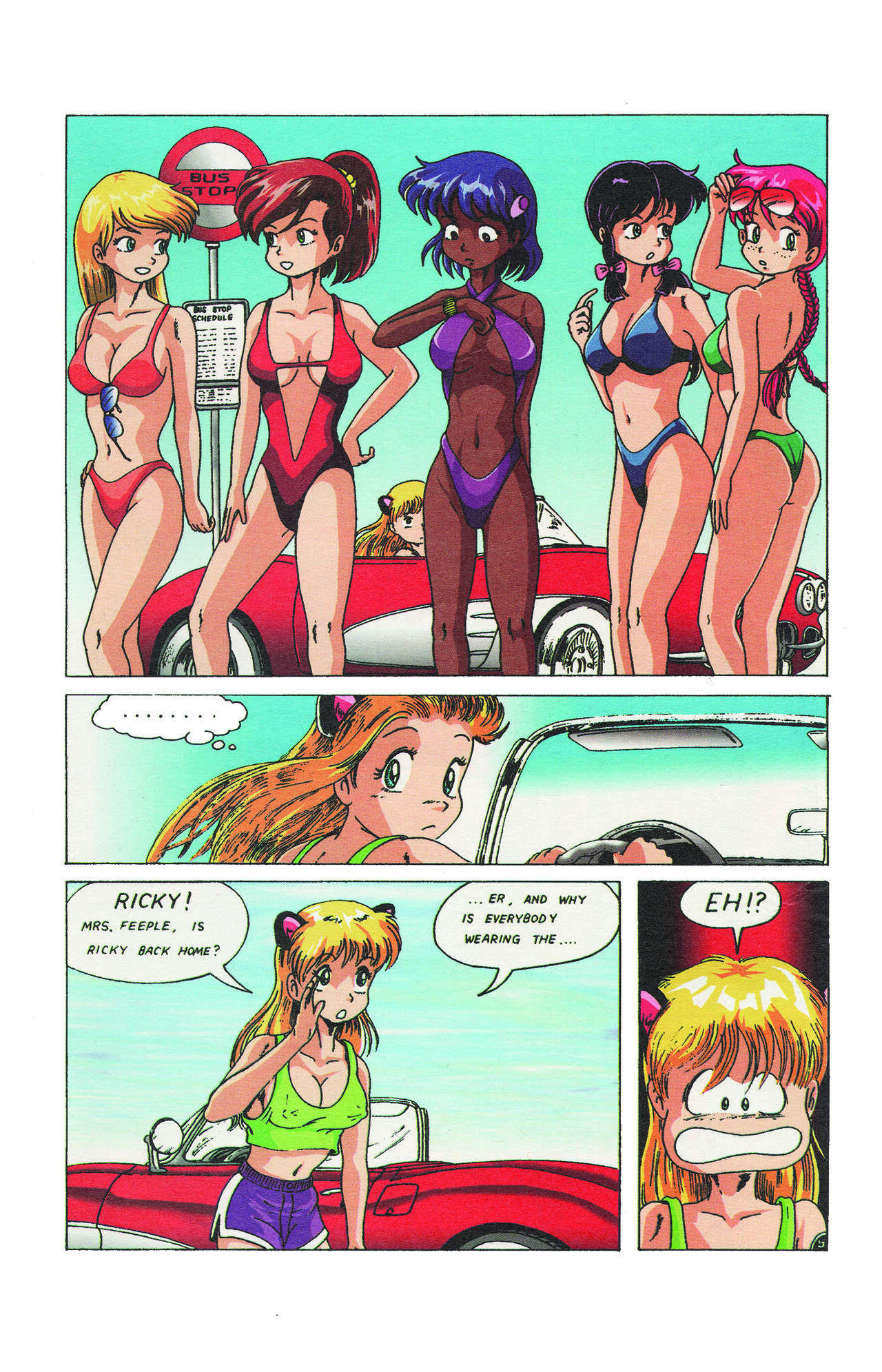 Read online Ninja High School Swimsuit comic -  Issue #3 - 15