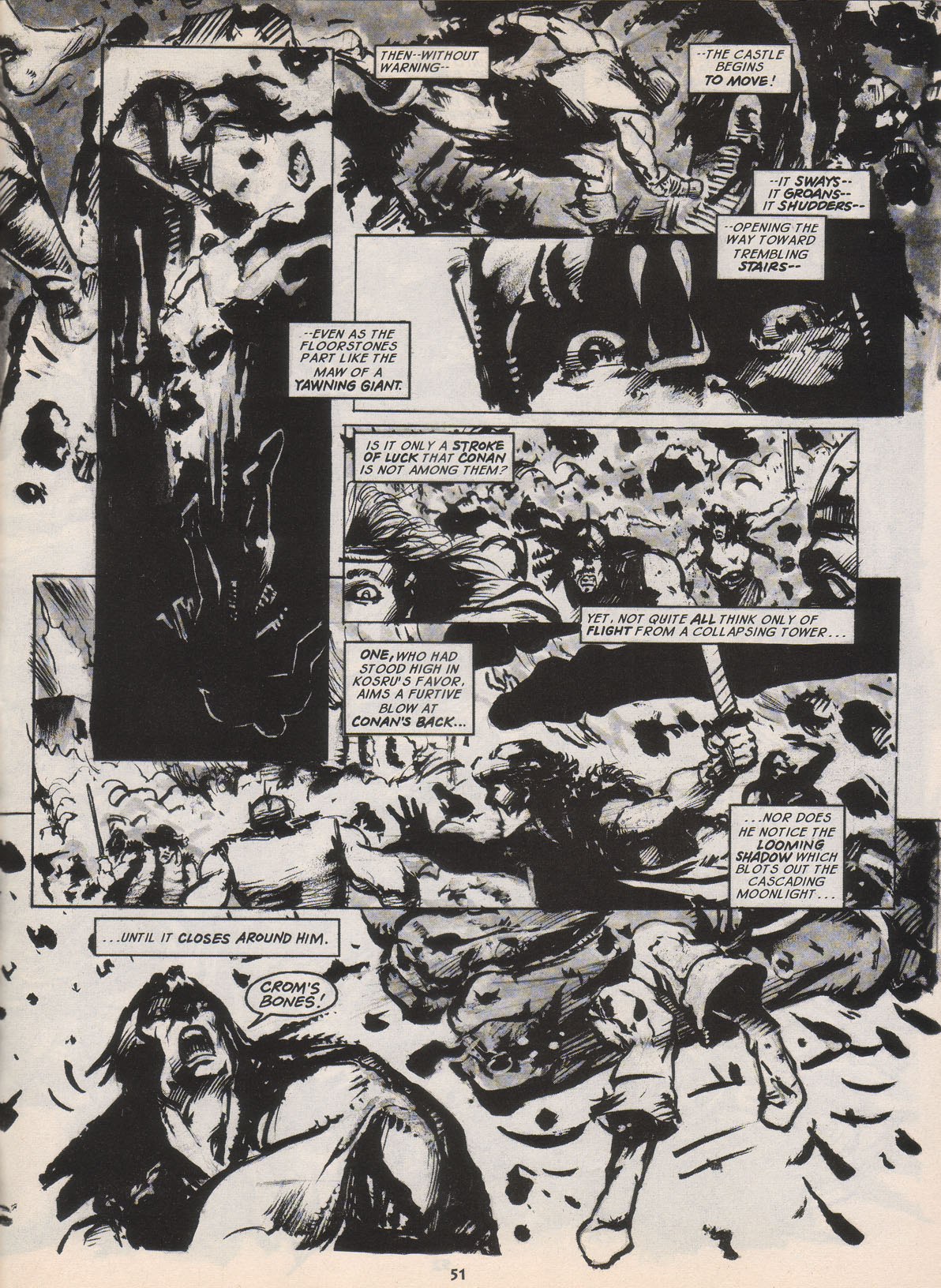 Read online The Savage Sword Of Conan comic -  Issue #222 - 52