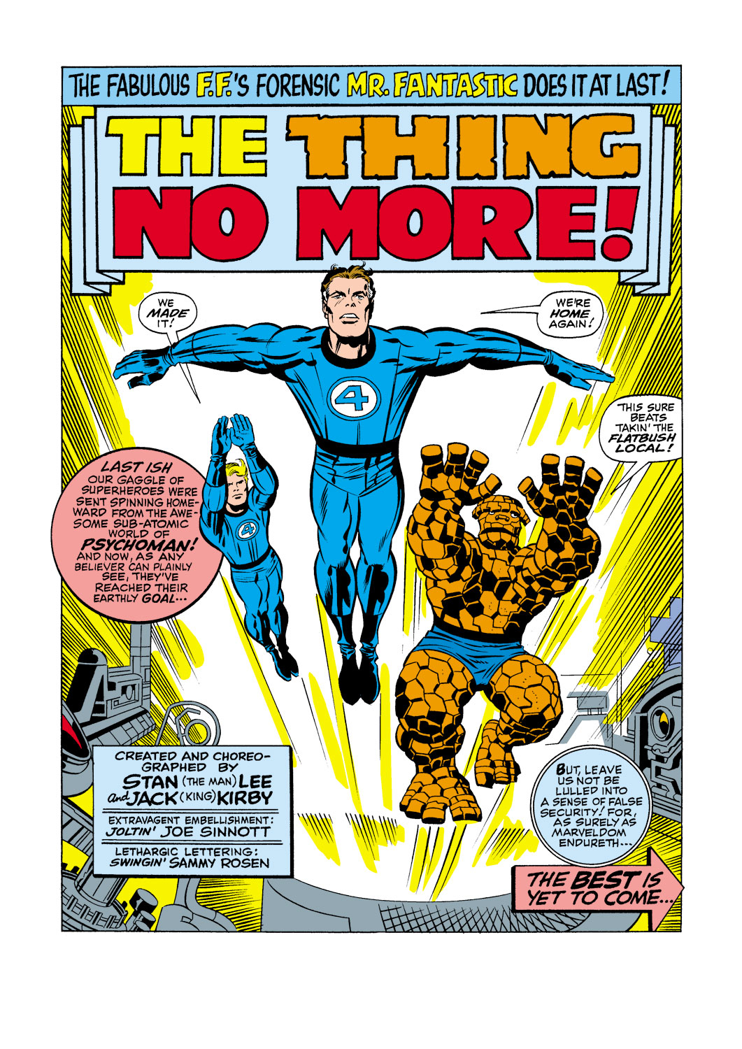 Read online Fantastic Four (1961) comic -  Issue #78 - 2