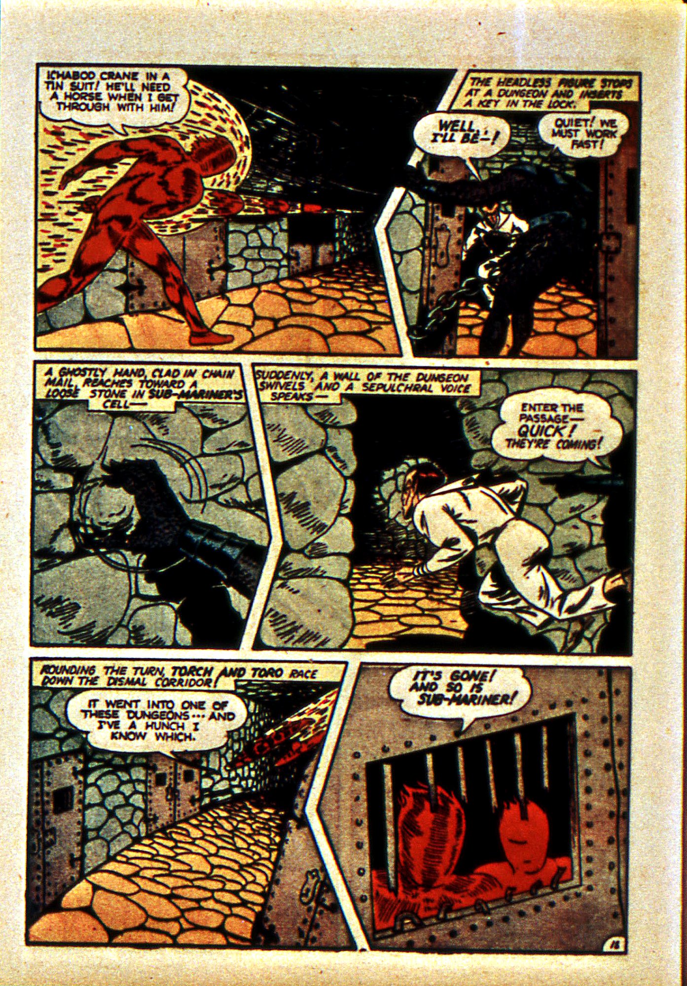Read online The Human Torch (1940) comic -  Issue #10 - 21