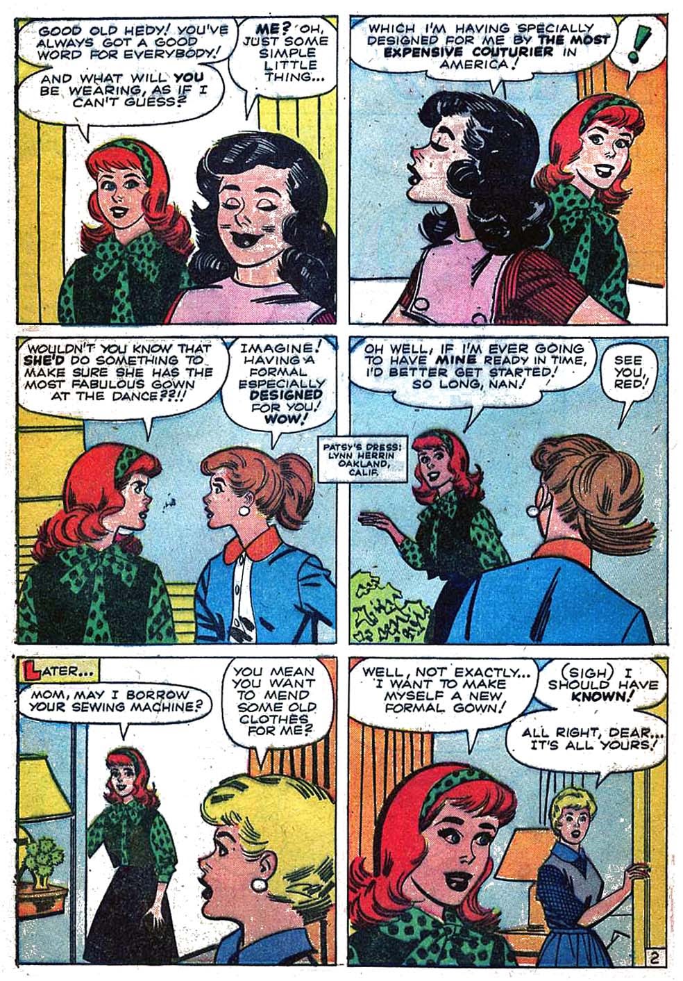 Read online Patsy and Hedy comic -  Issue #81 - 3