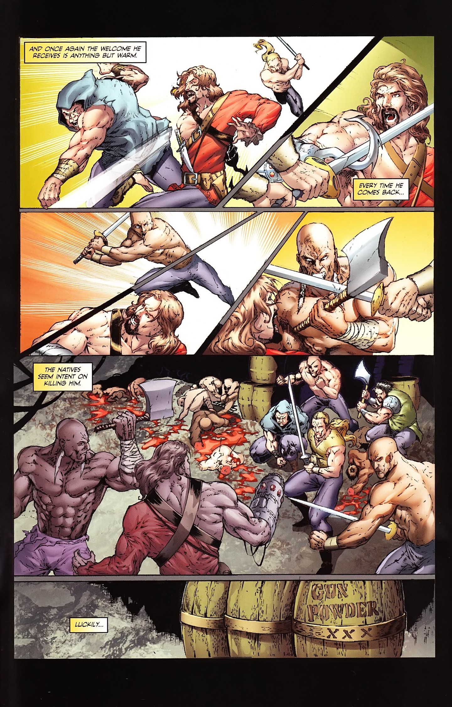 Read online Grimm Fairy Tales: Neverland Hook comic -  Issue #3 - 5