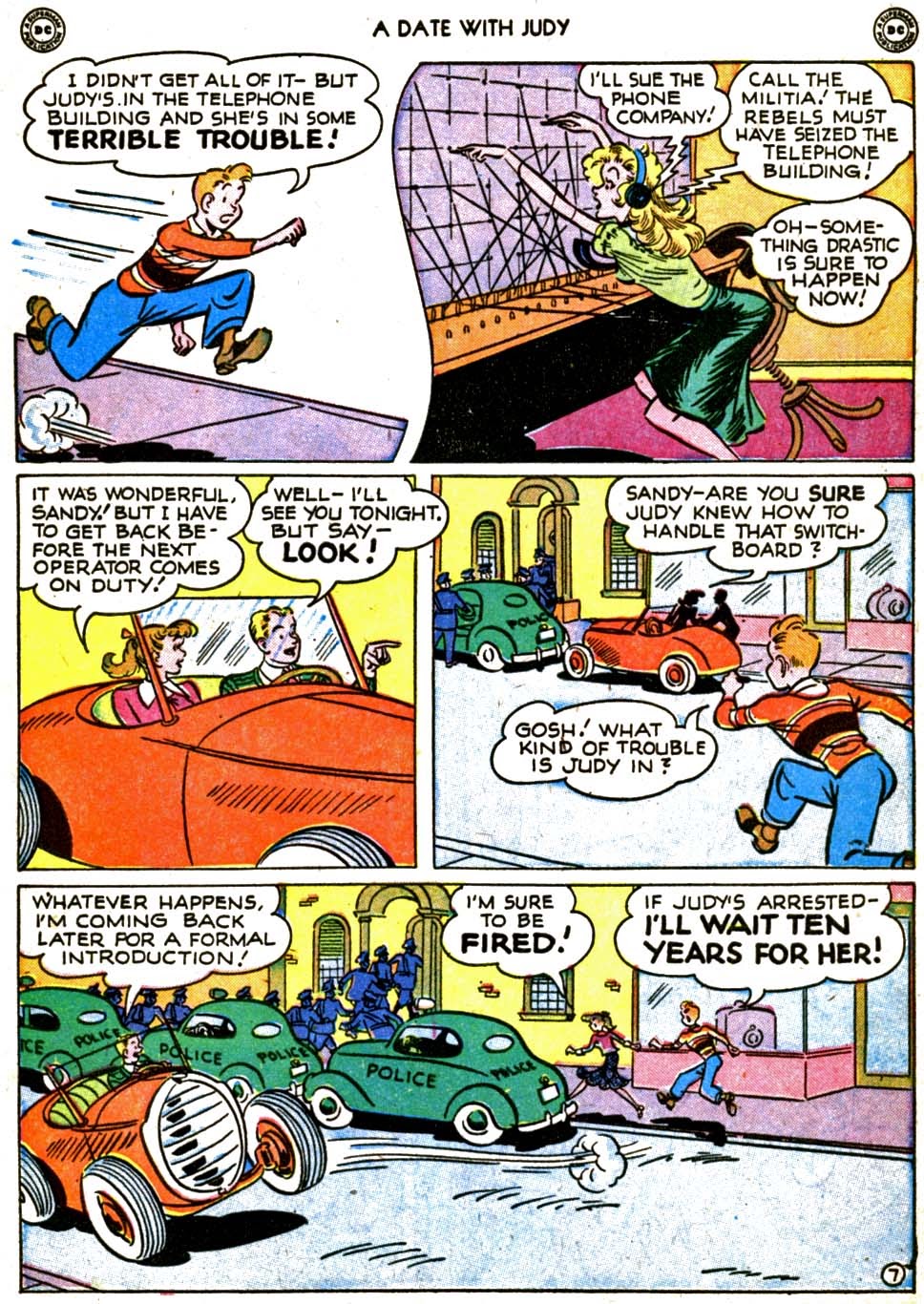 Read online A Date with Judy comic -  Issue #6 - 9