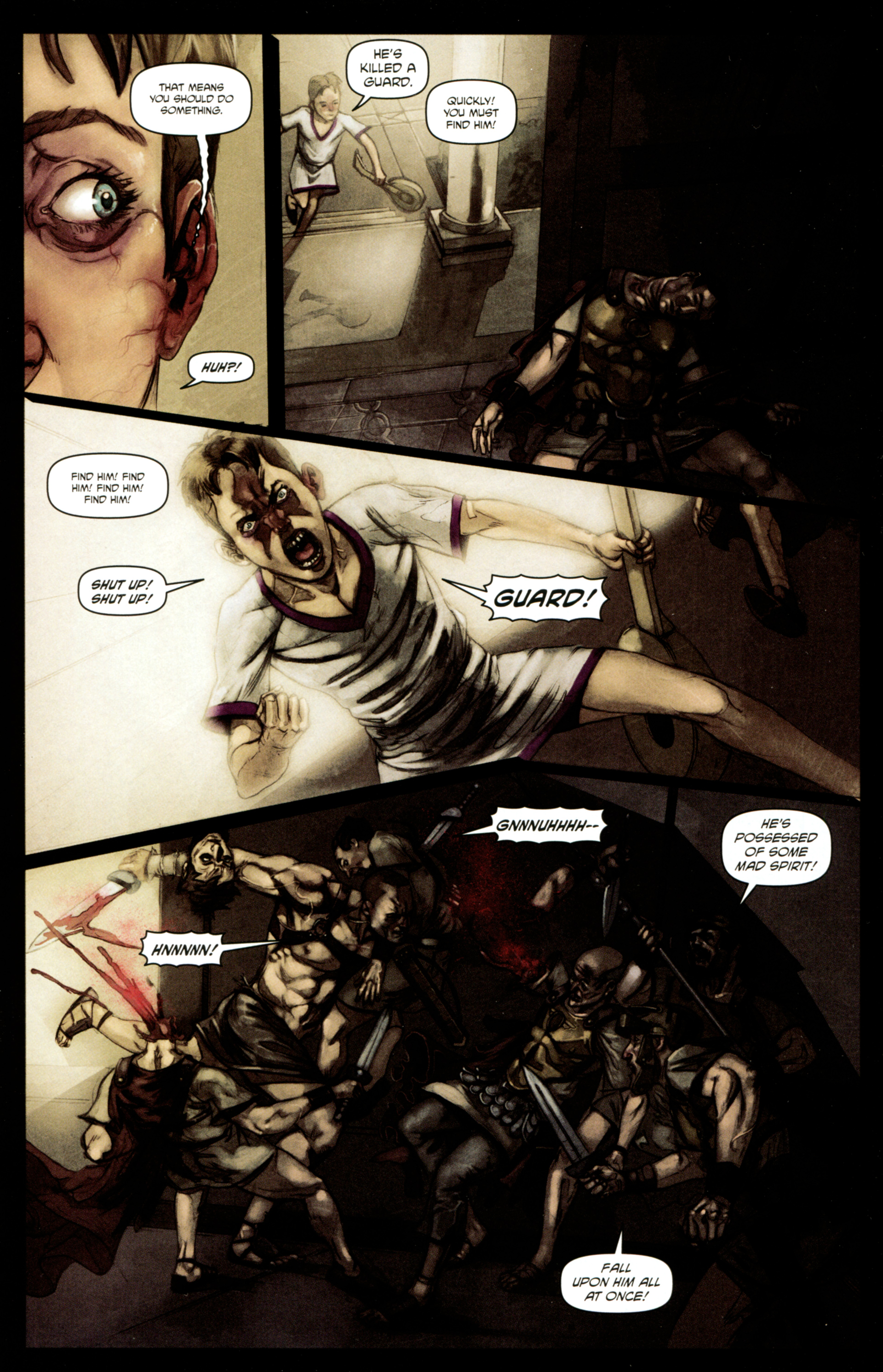 Read online Caligula: Heart of Rome comic -  Issue #4 - 11