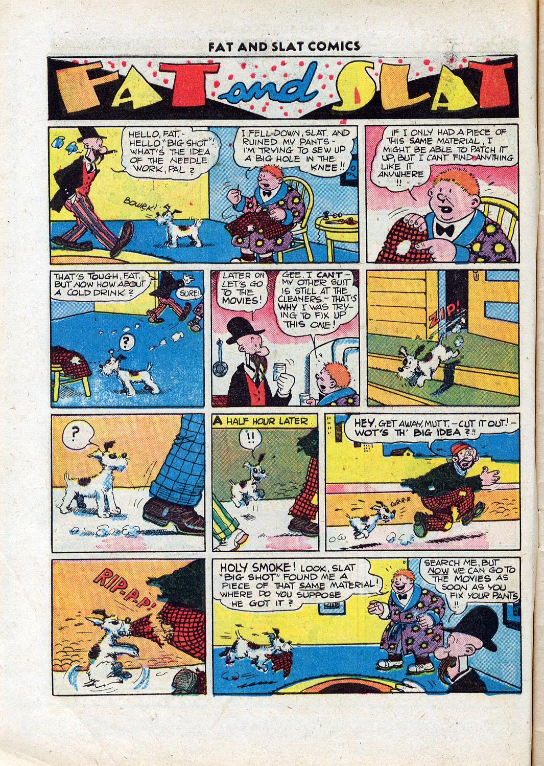 Read online Fat and Slat comic -  Issue #1 - 4