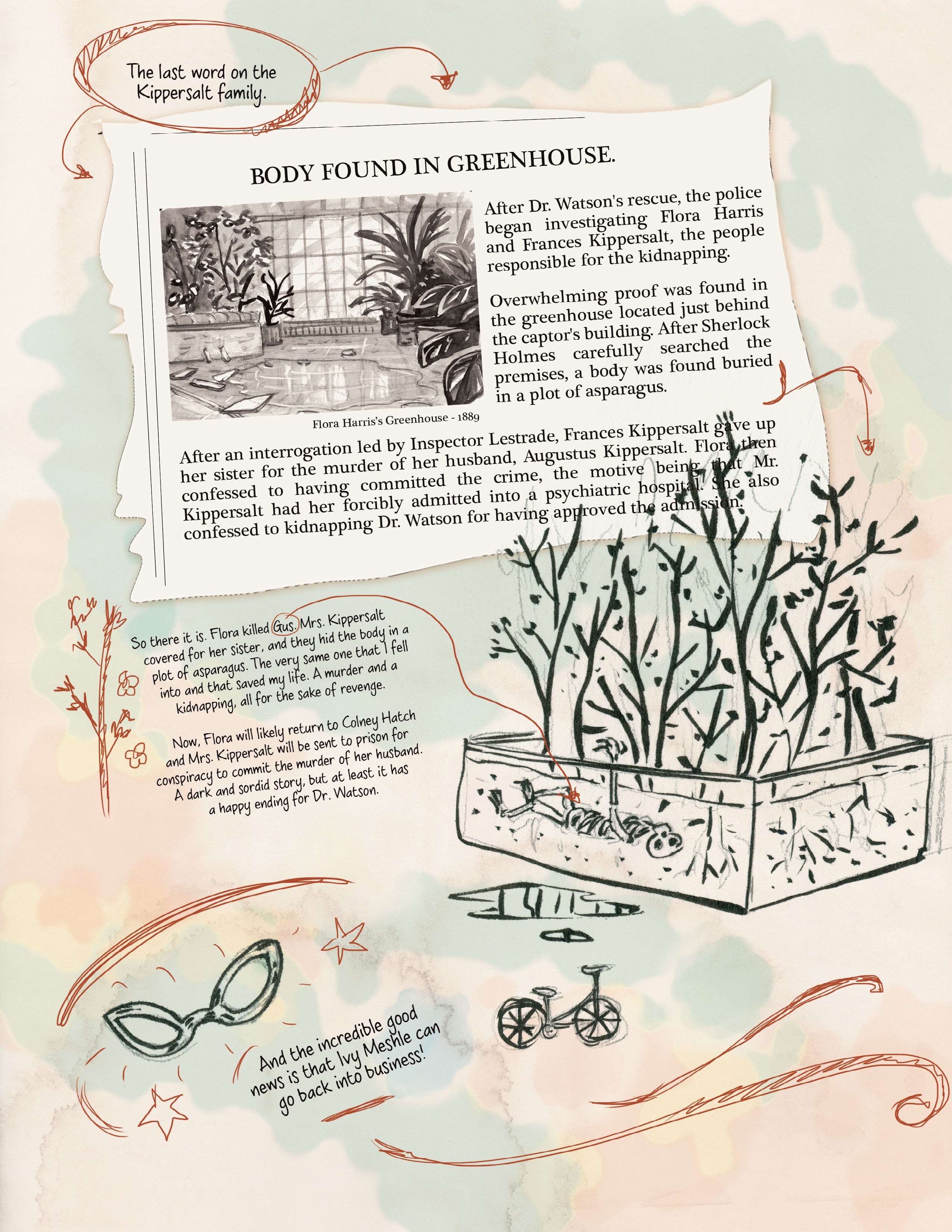 Read online An Enola Holmes Mystery comic -  Issue #3 - 62