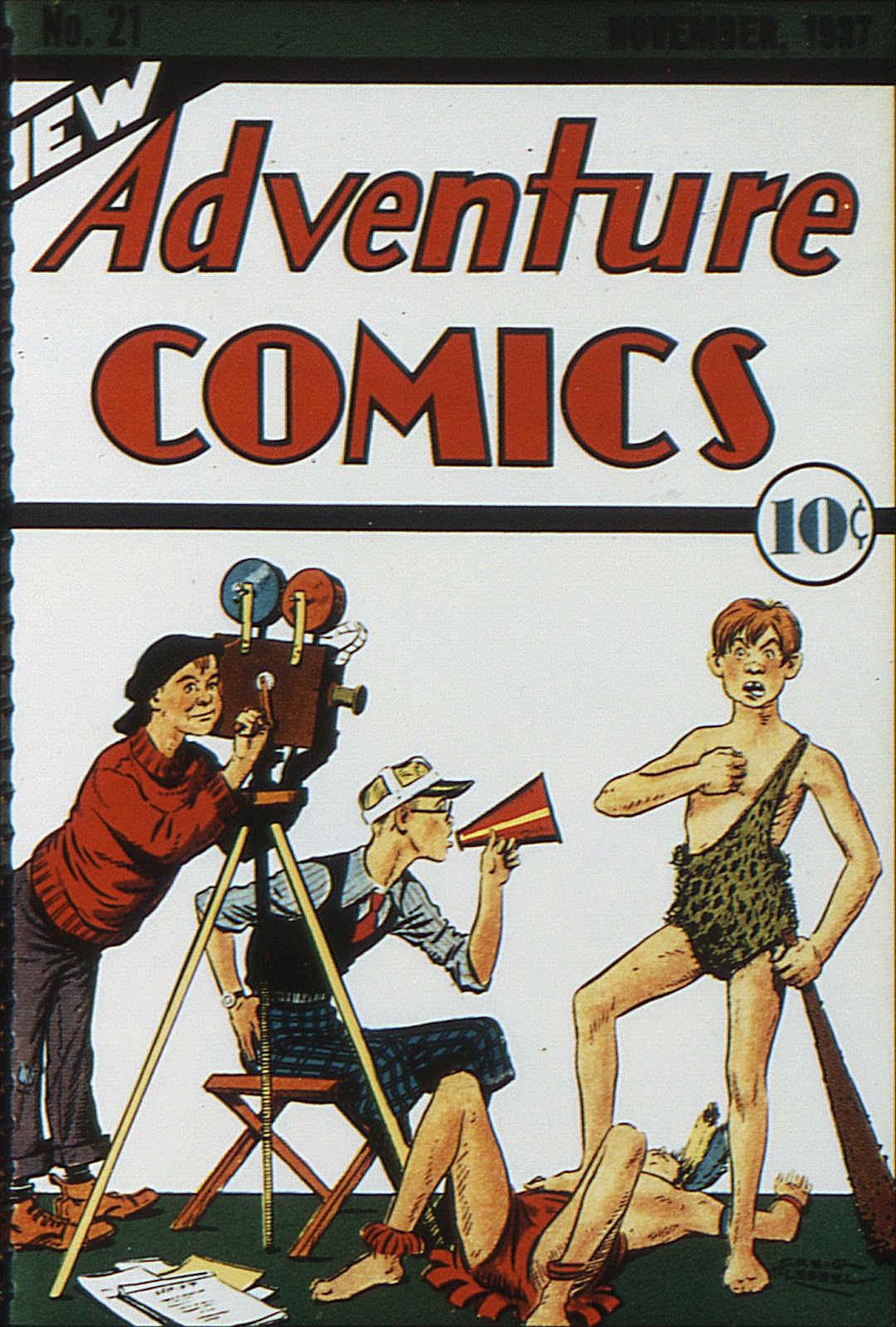 Adventure Comics (1938) issue 21 - Page 1