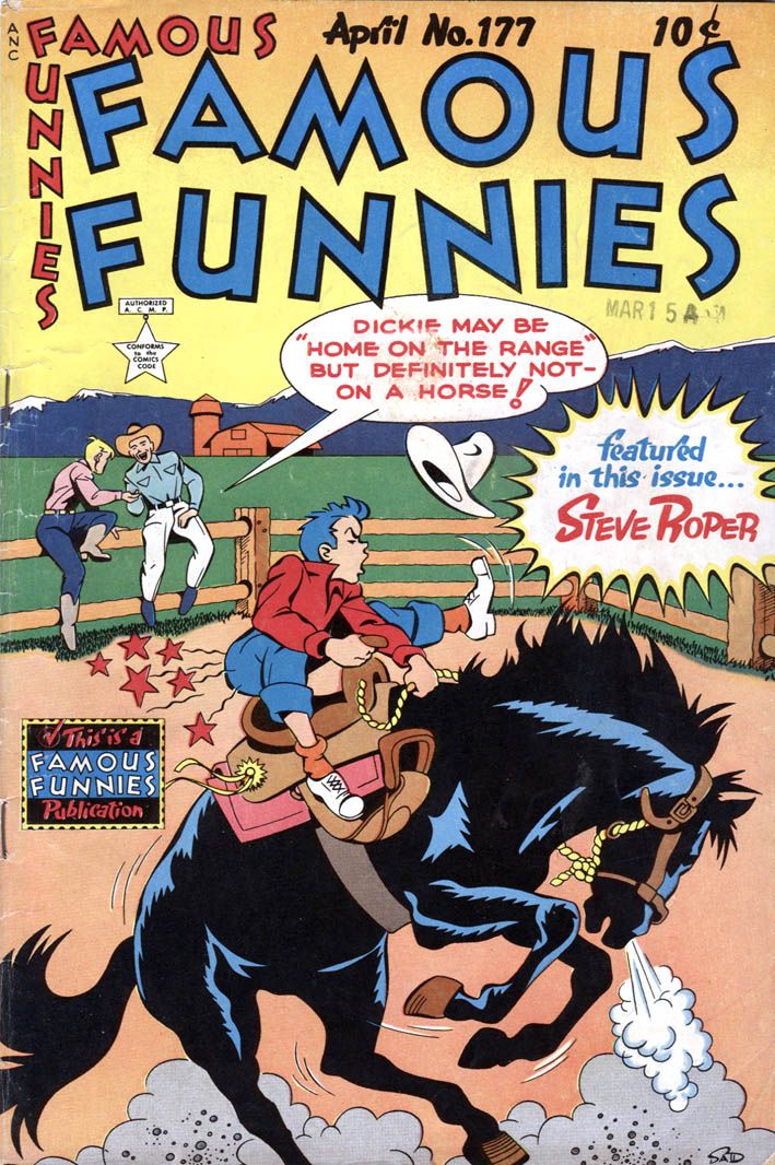 Read online Famous Funnies comic -  Issue #177 - 1