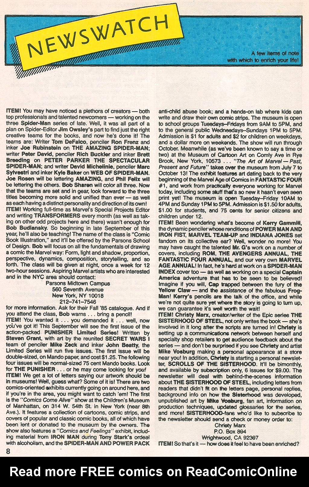 Read online Marvel Age comic -  Issue #32 - 10