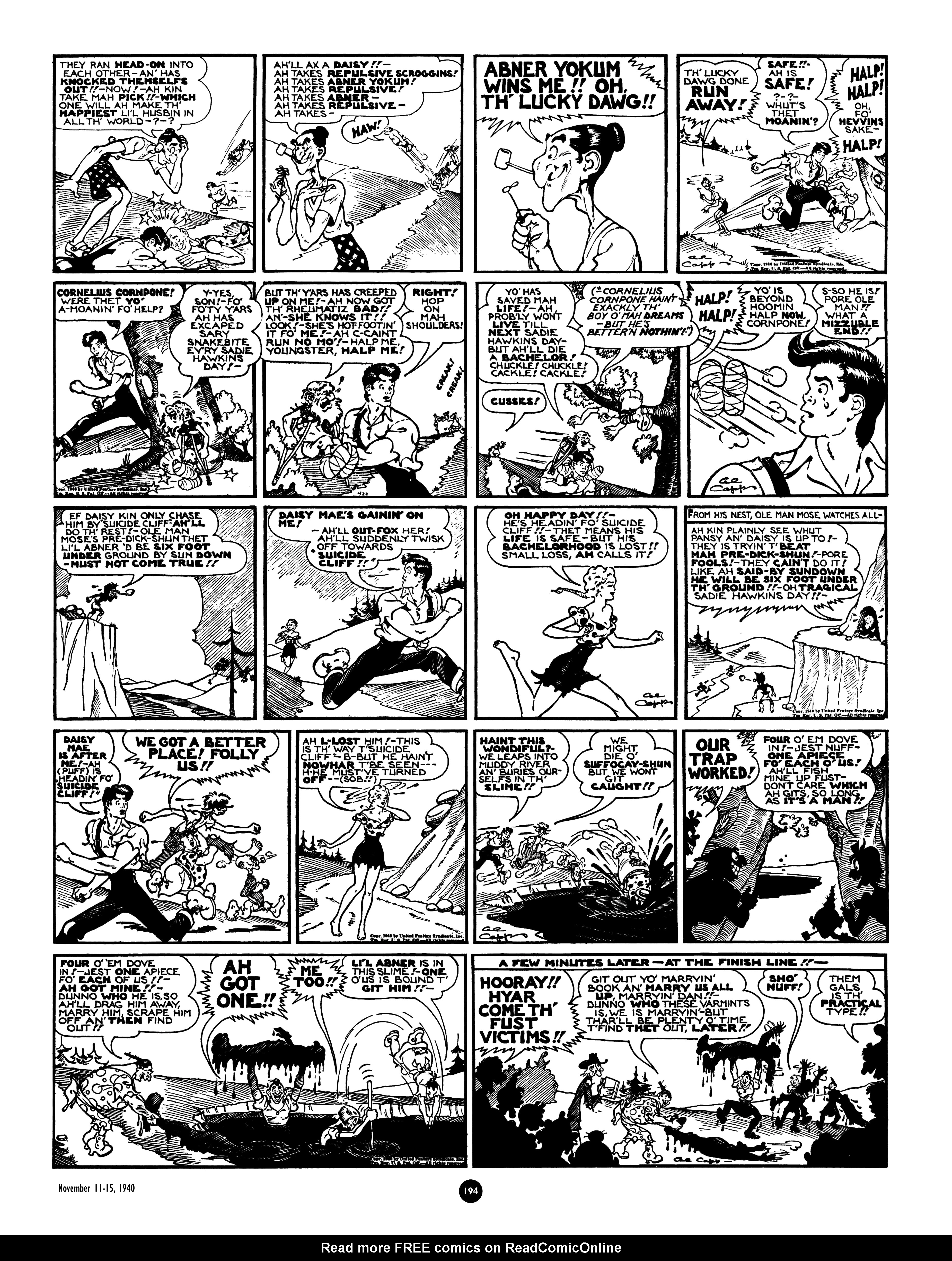 Read online Al Capp's Li'l Abner Complete Daily & Color Sunday Comics comic -  Issue # TPB 3 (Part 2) - 96