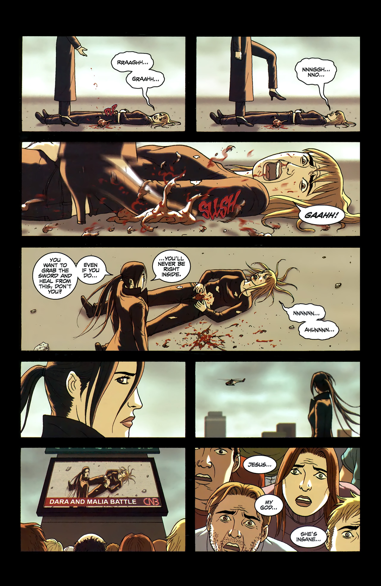 Read online The Sword comic -  Issue #22 - 19