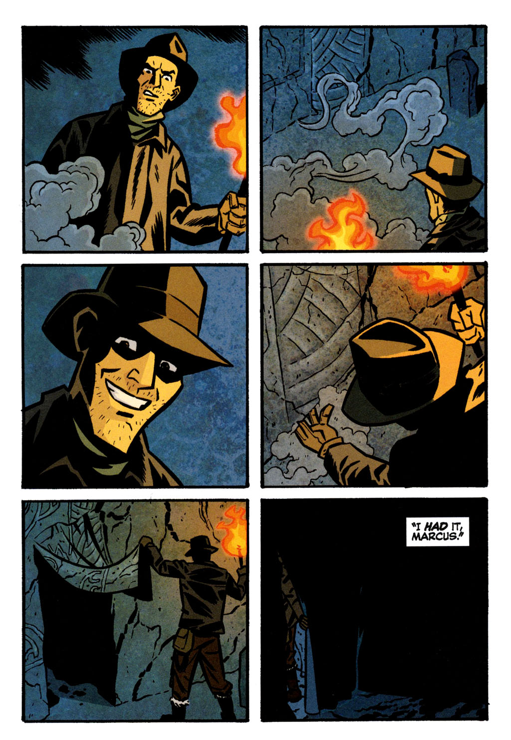 Read online Indiana Jones Adventures comic -  Issue #1 - 32