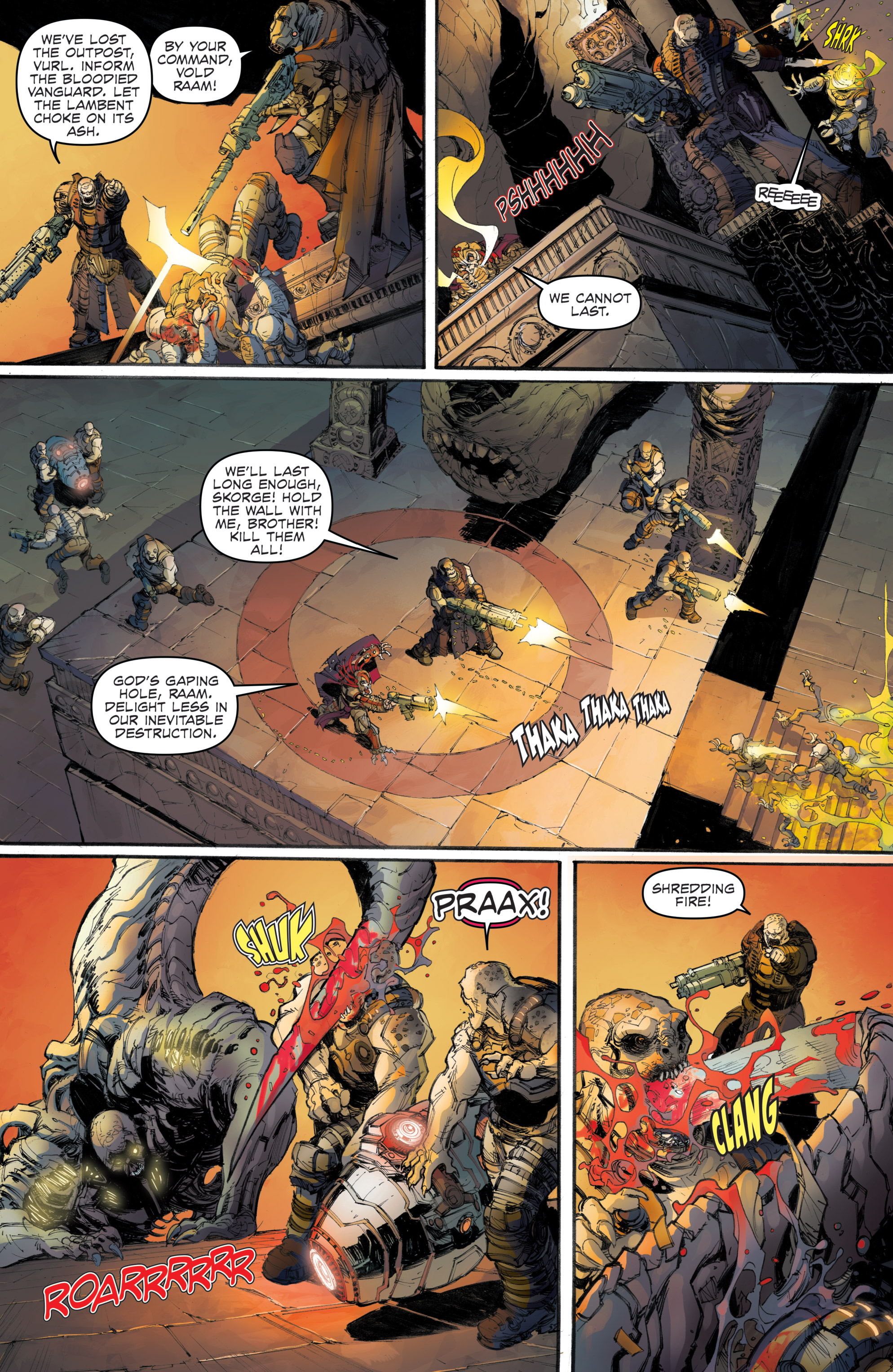 Read online Gears of War: The Rise of RAAM comic -  Issue #1 - 5