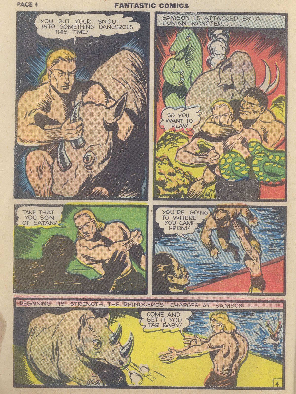 Read online Fantastic Comics comic -  Issue #9 - 6