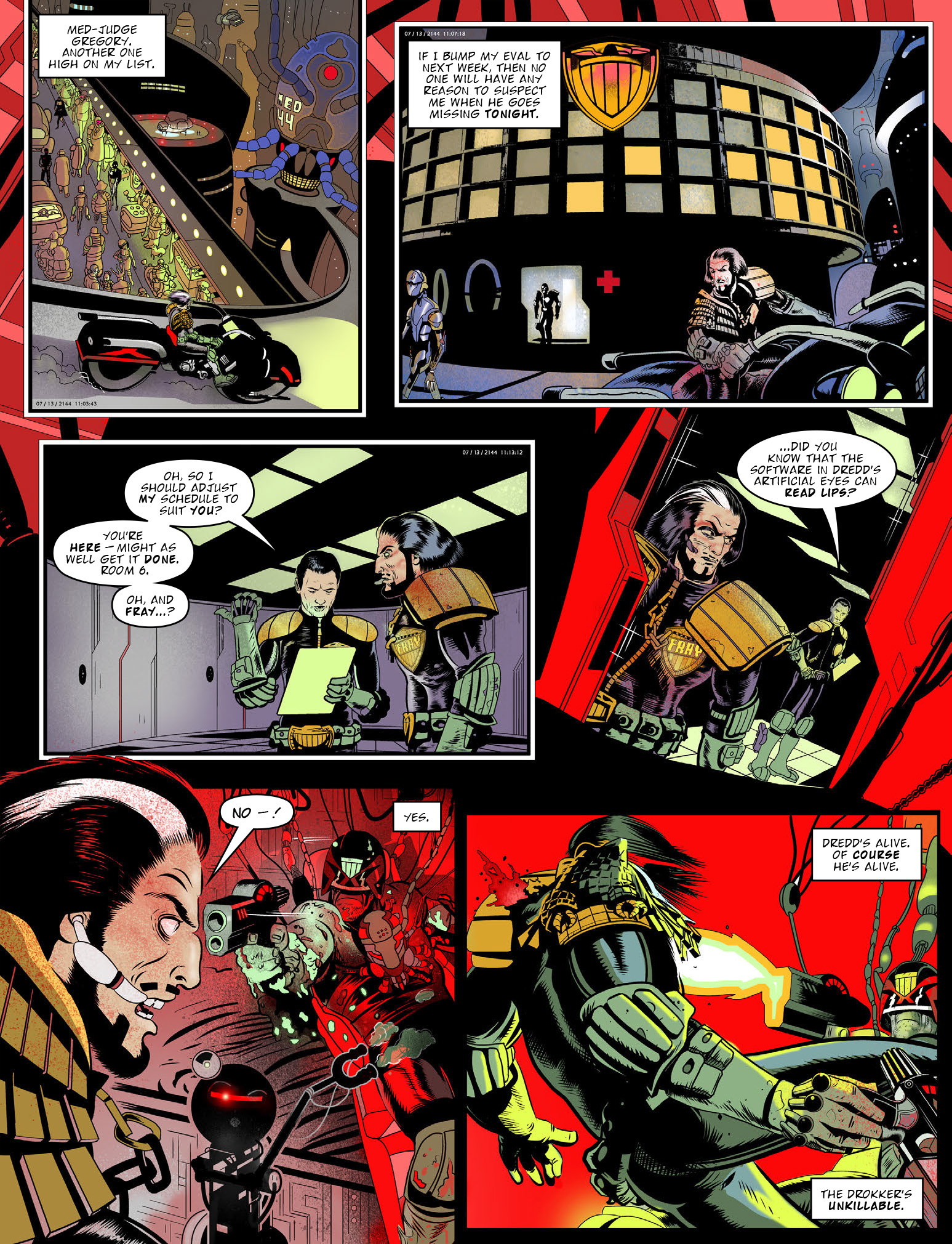 Read online 2000AD Summer Sci-Fi Special 2022 comic -  Issue # Full - 11