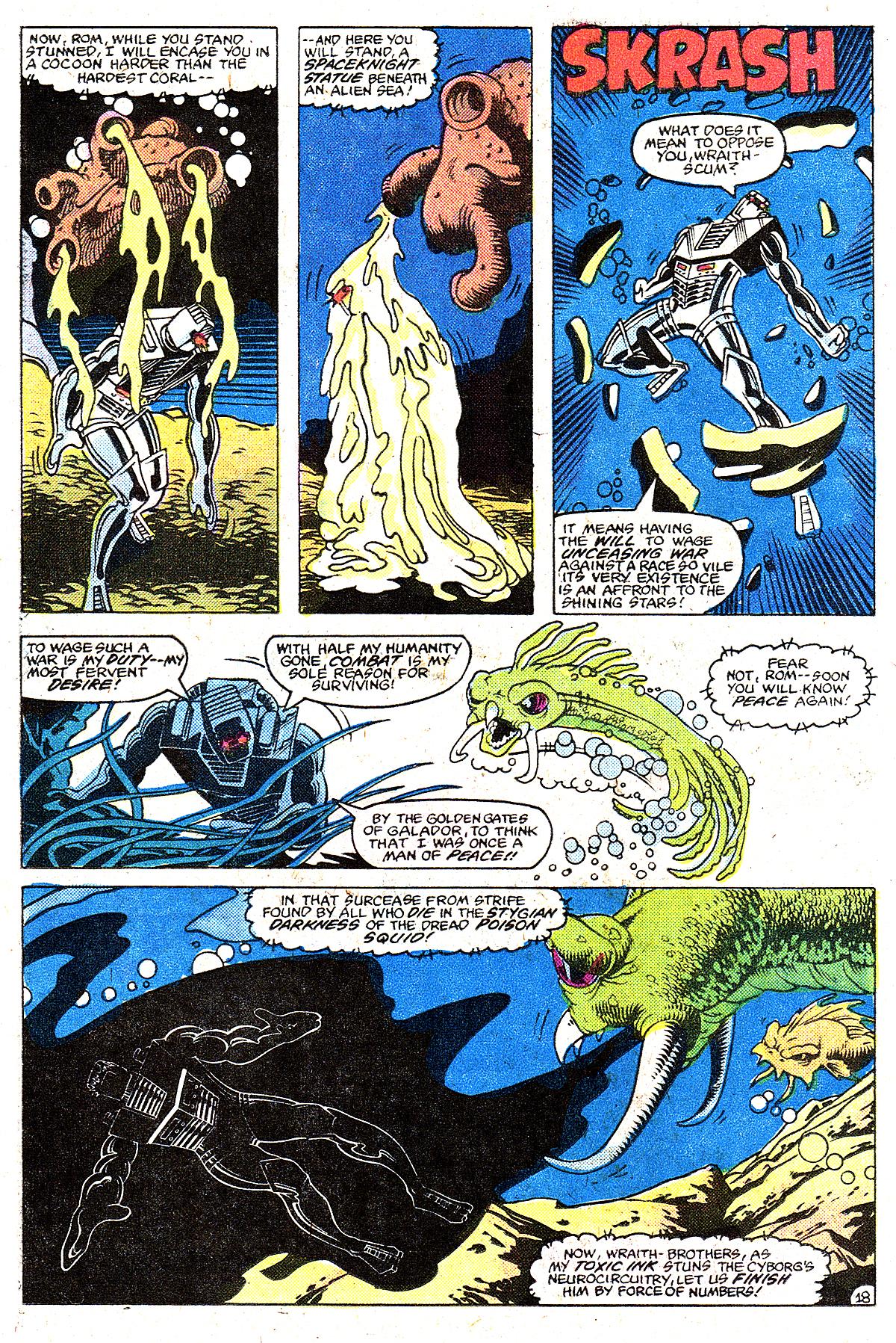 Read online ROM (1979) comic -  Issue #34 - 19